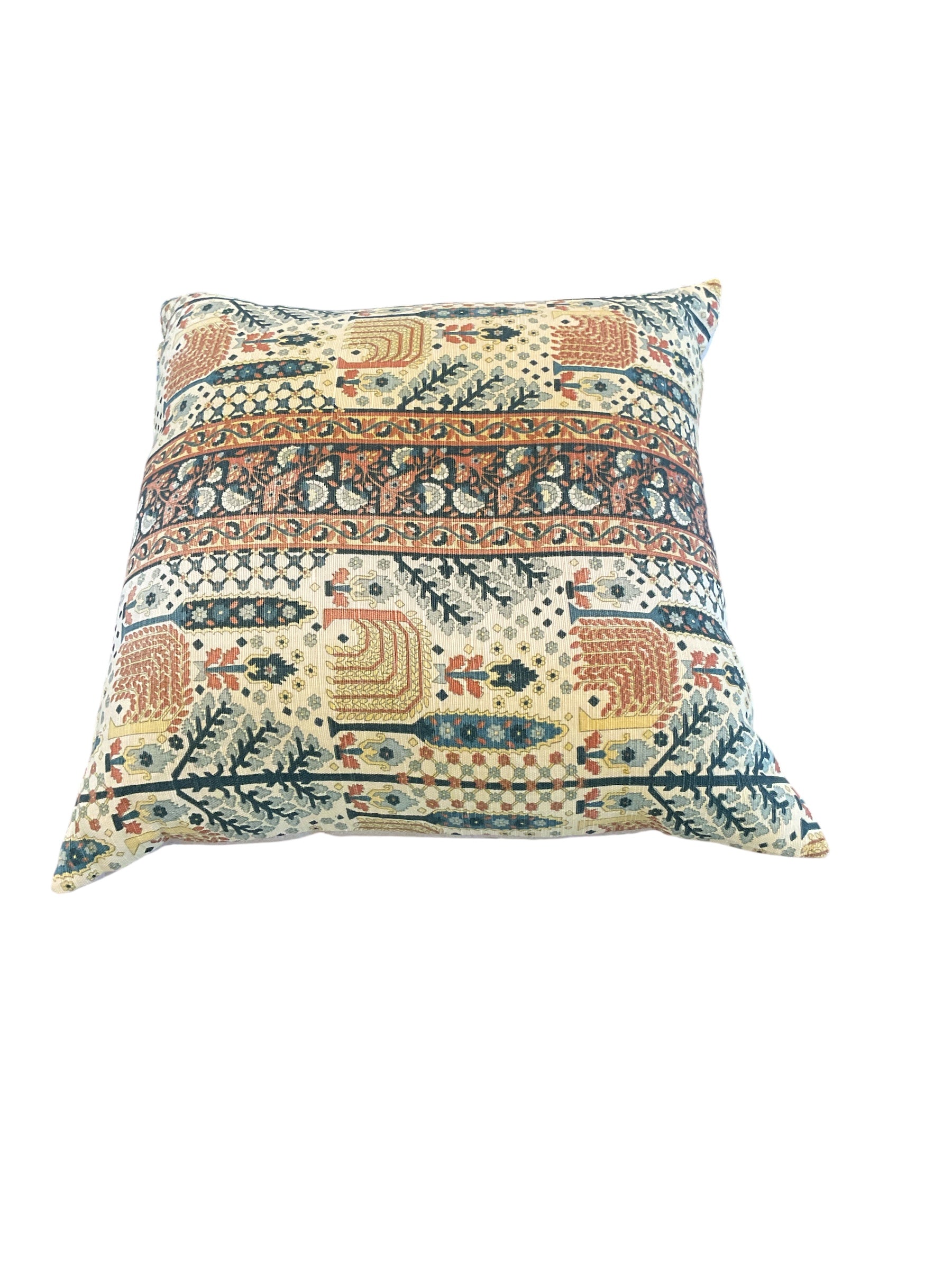 Vintage textile linen Pillow