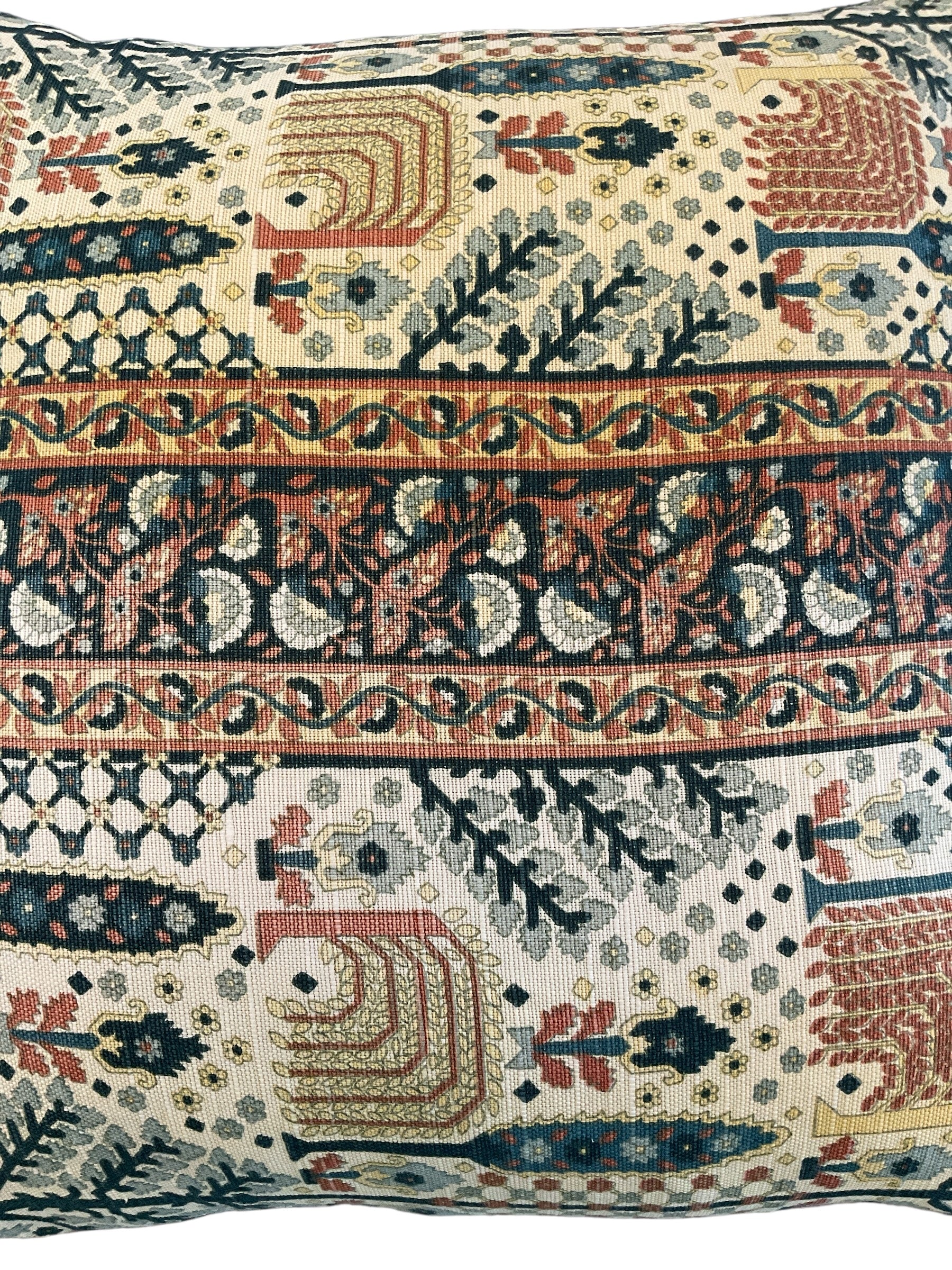 Vintage textile linen Pillow