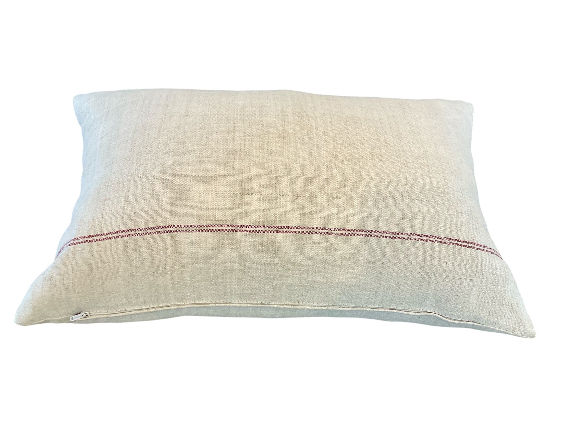 19th Century Japanese "Kesha" Textile Pillow