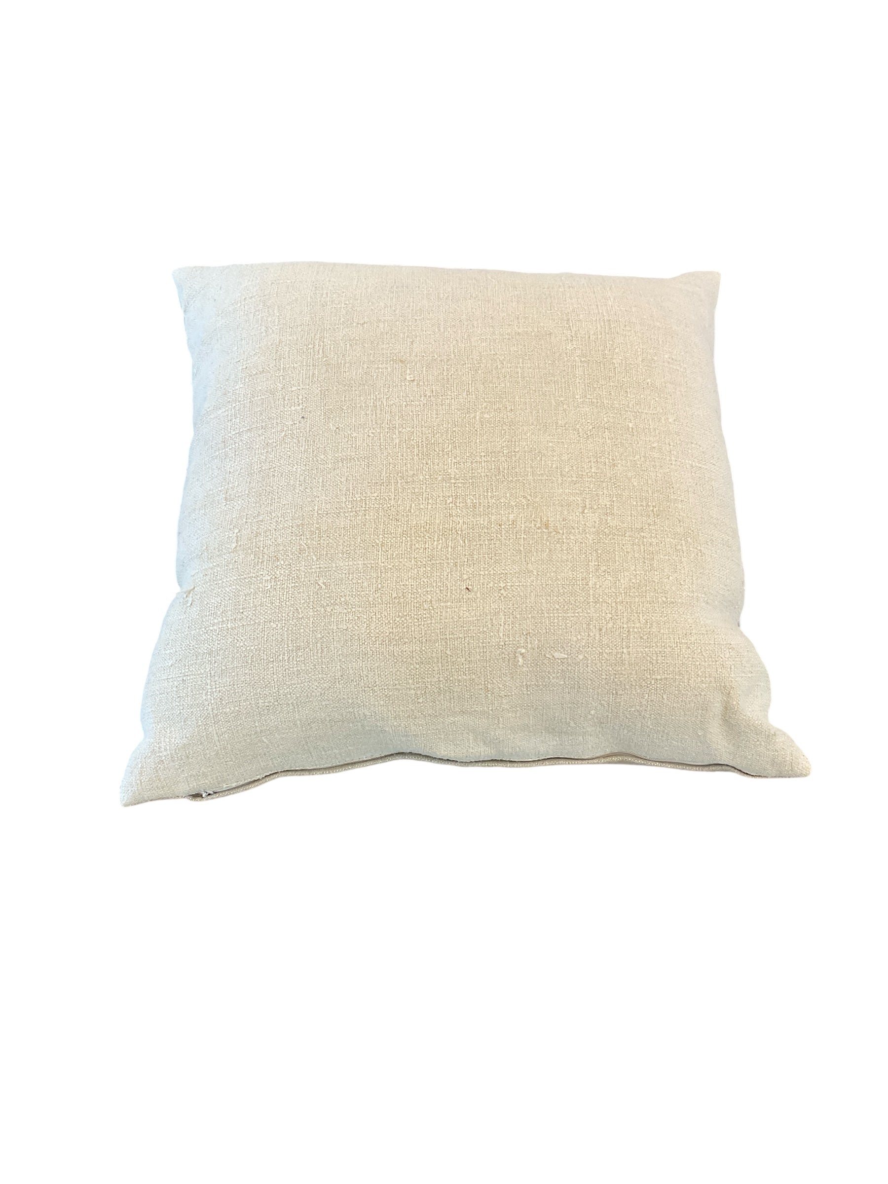 Antique Japanese Indigo Textile Pillow