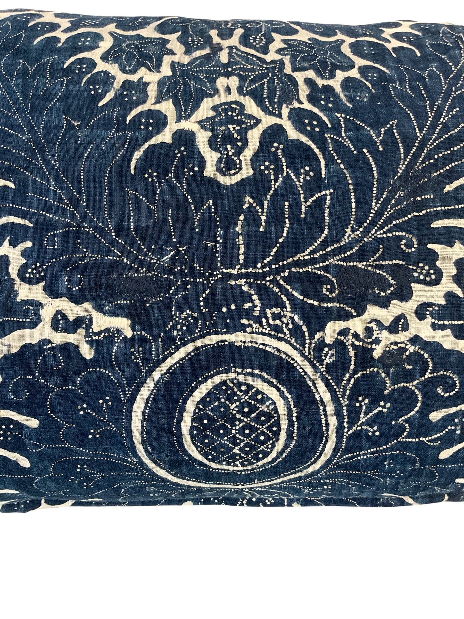 18th Century French Indigo  Pillow