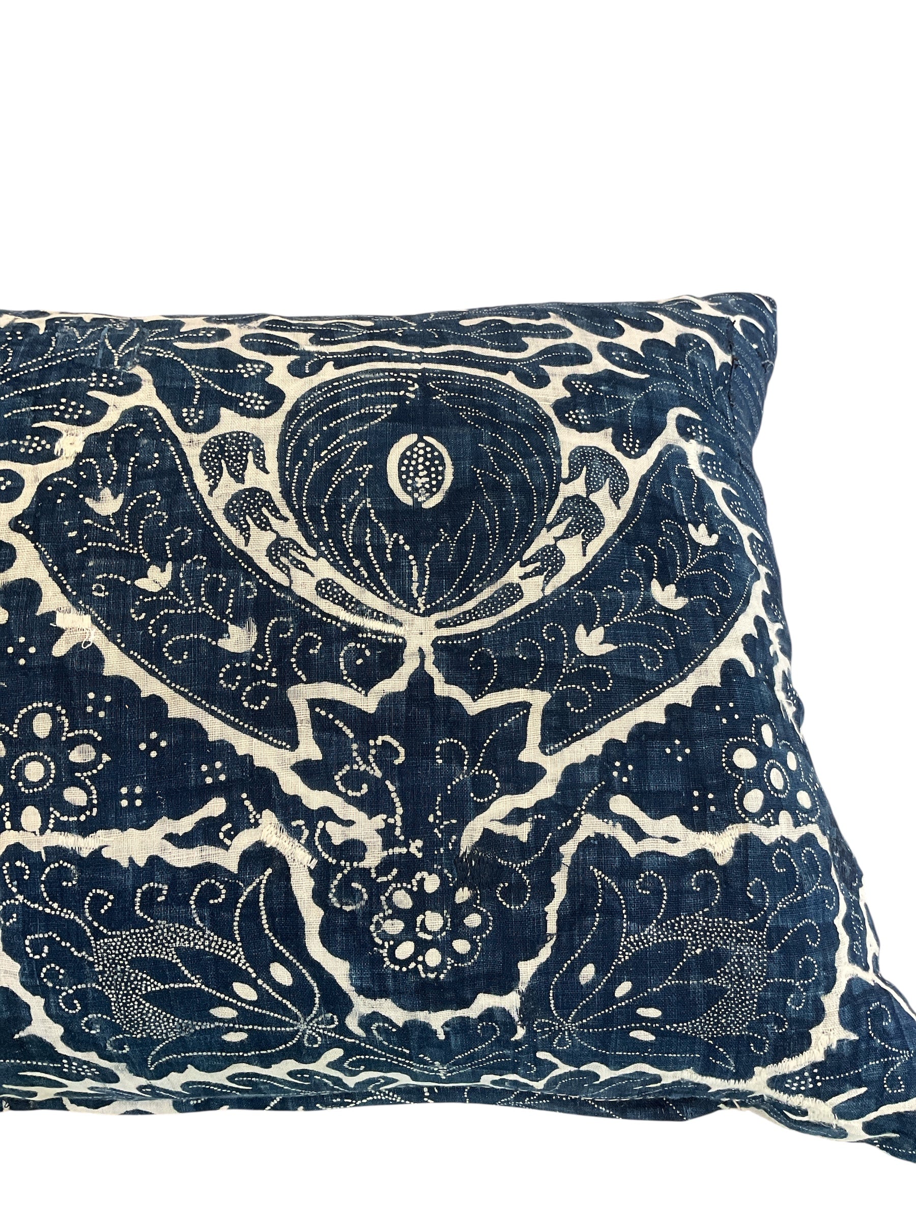 18th Century French Indigo  Pillow