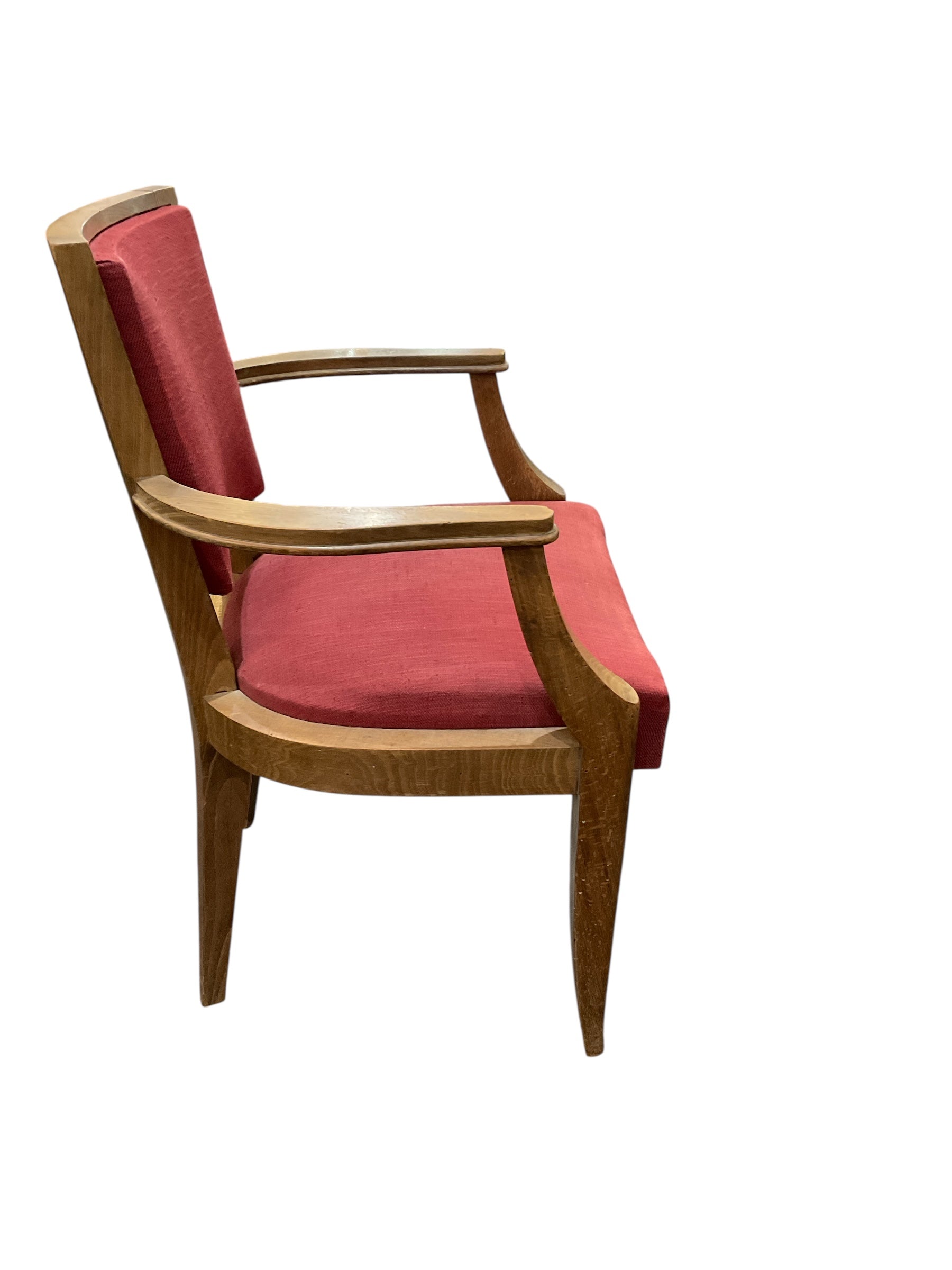 Set of (4) French Deco Dining Chairs