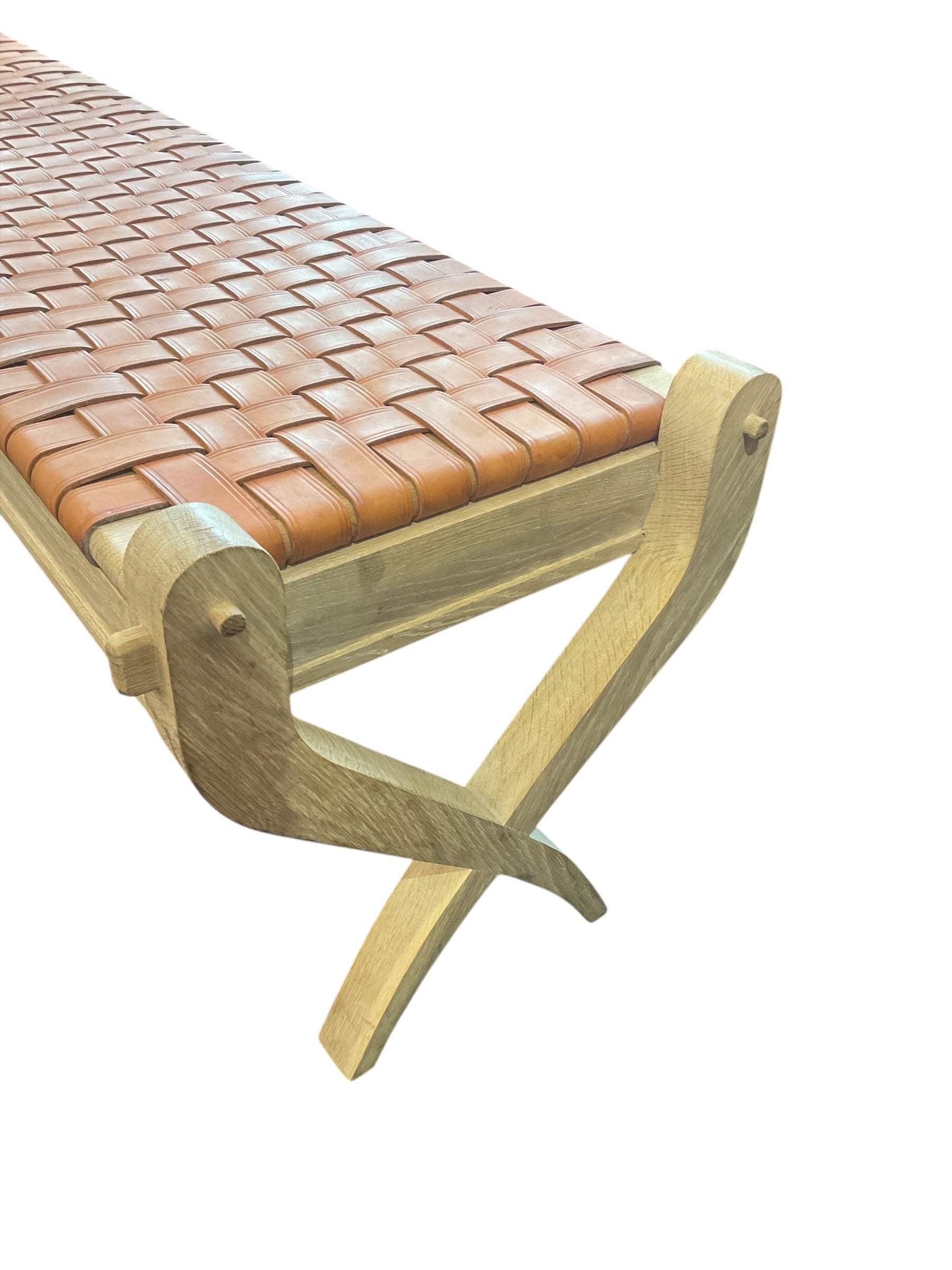 Lucca Studio Sadie Bench in Leather