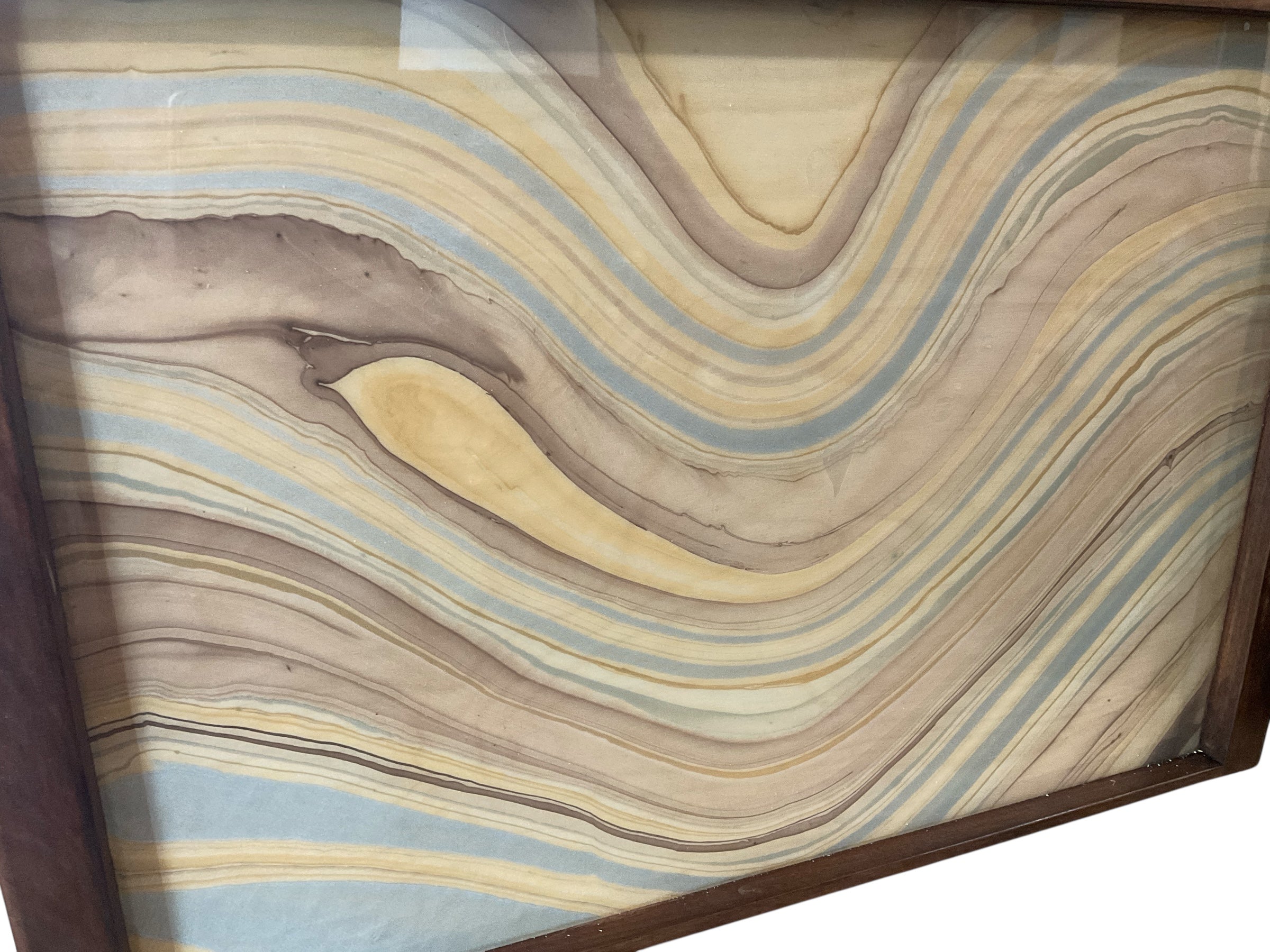 Vintage Italian Marblelized Paper Tray