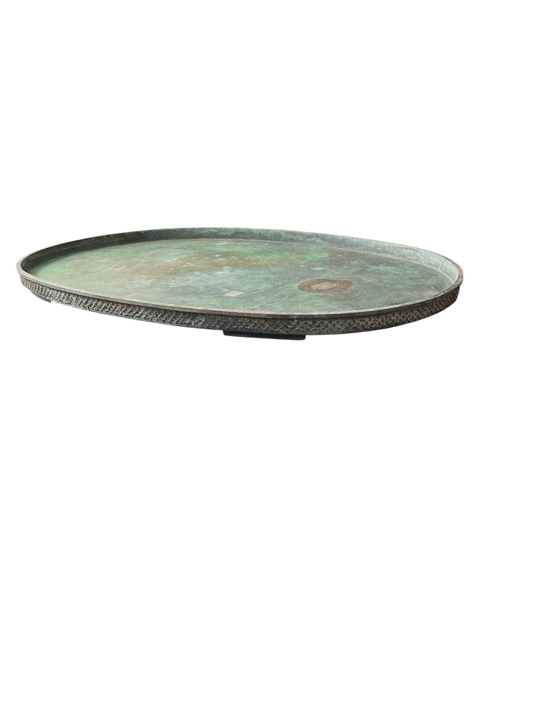 Japanese 19th Century Bronze Tray