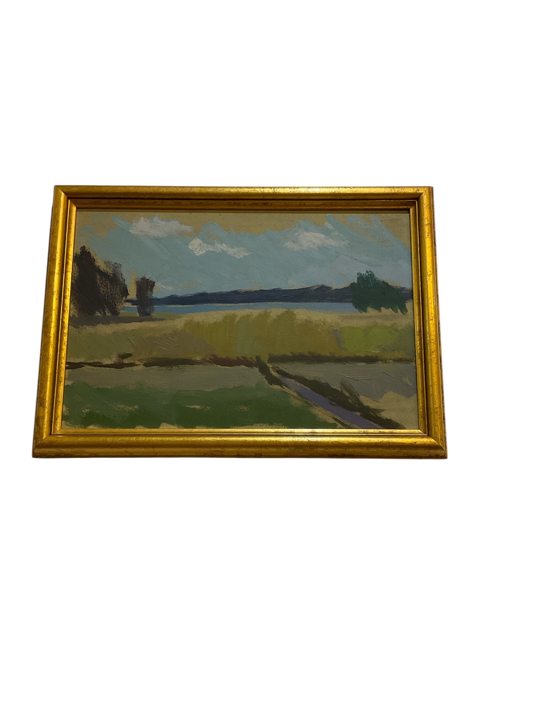 Vintage Danish Landscape Painting