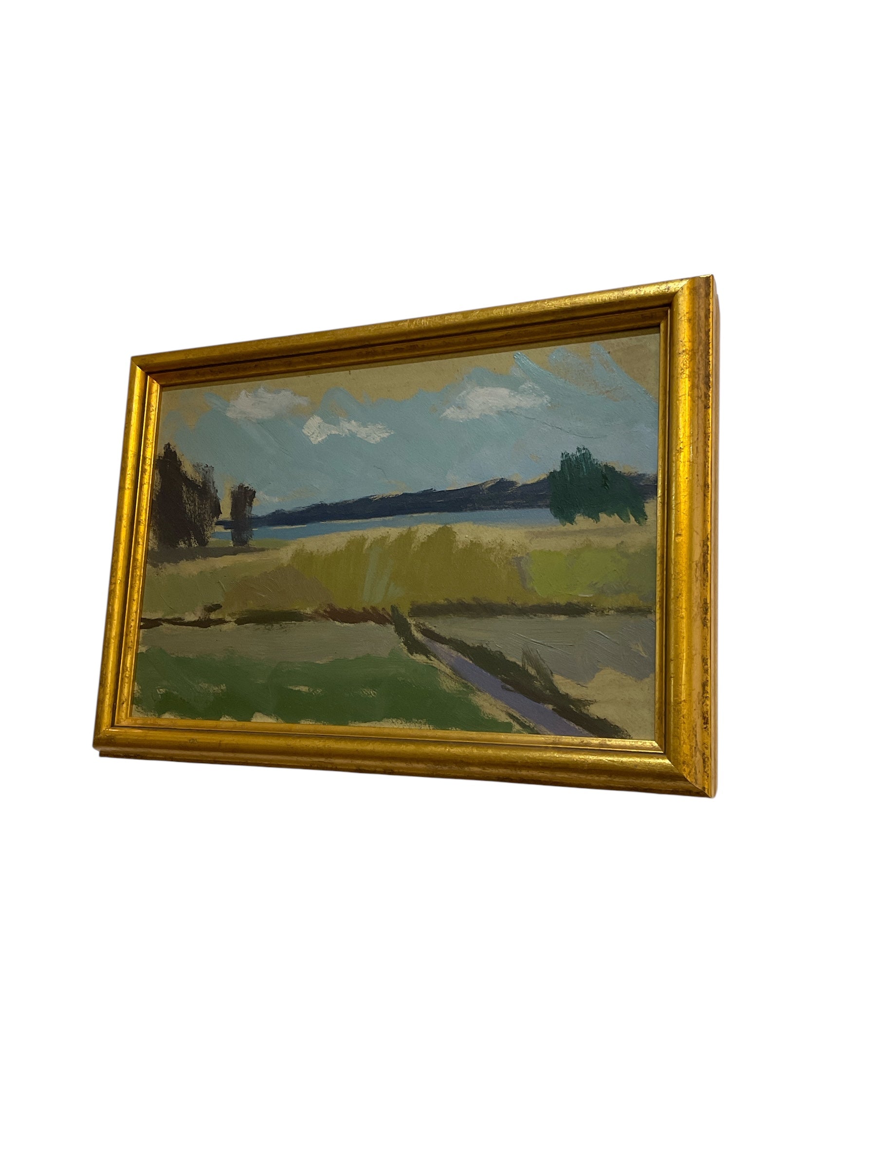 Vintage Danish Landscape Painting