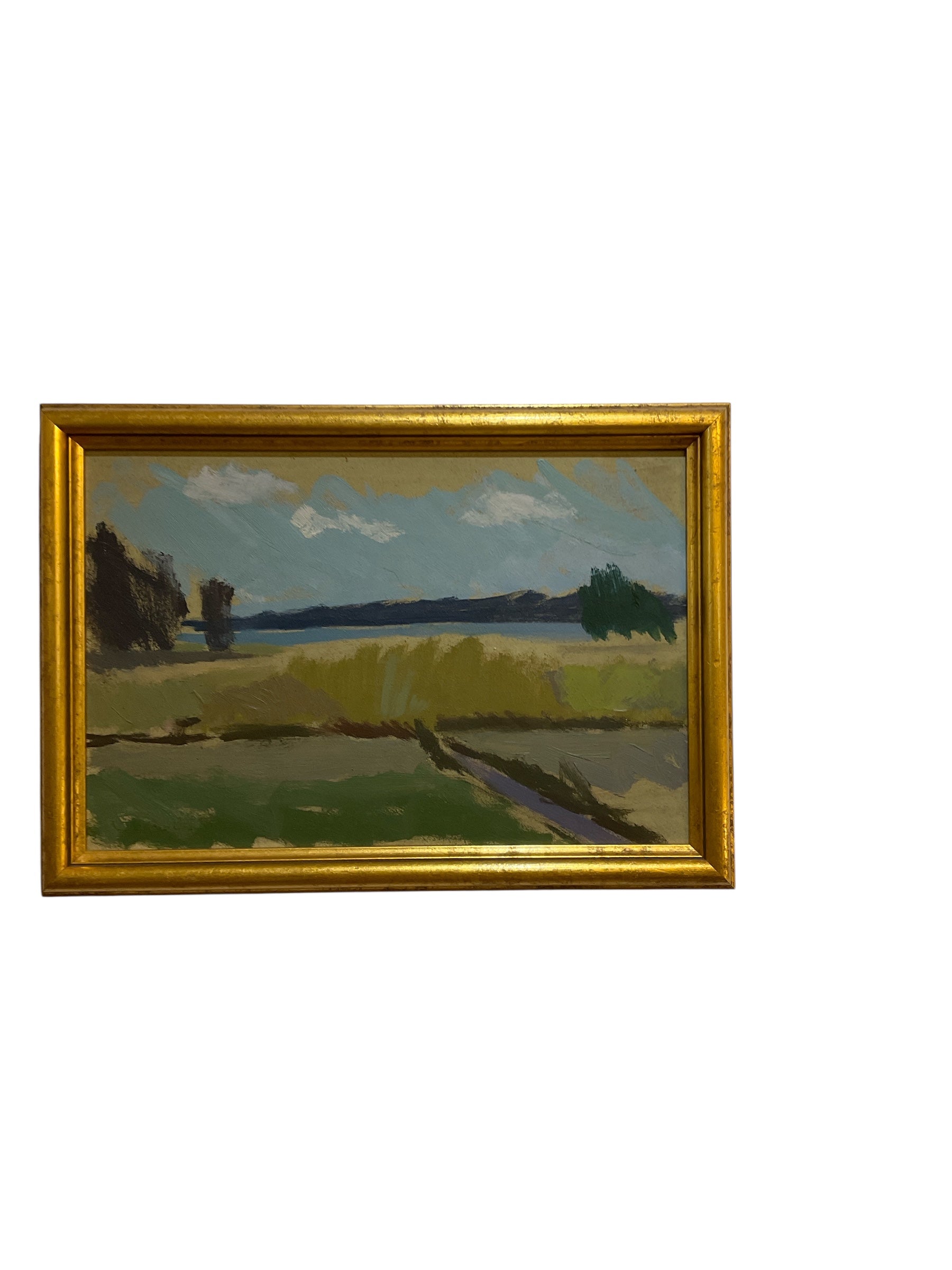 Vintage Danish Landscape Painting