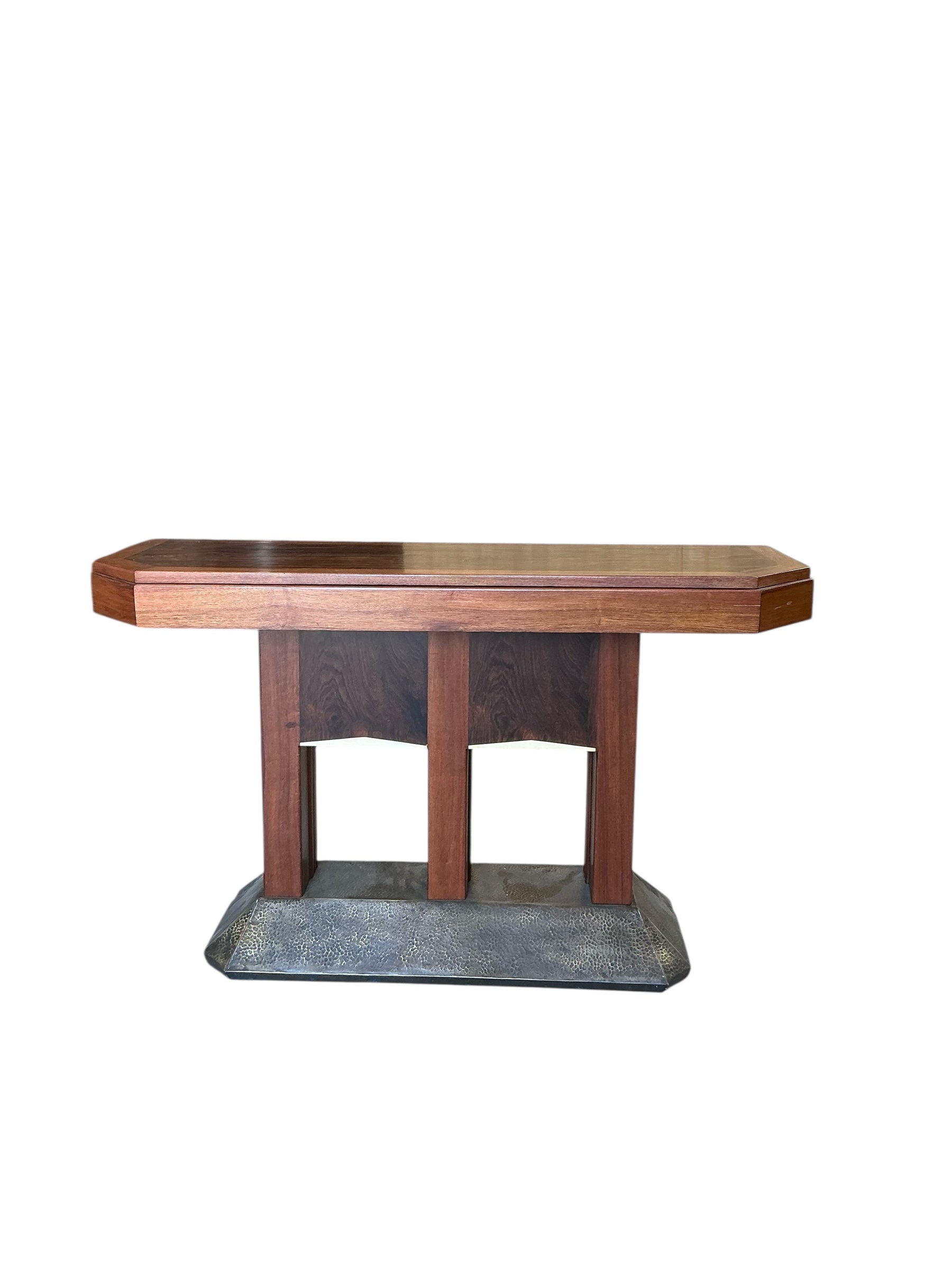 Unique Art and Crafts Console Table