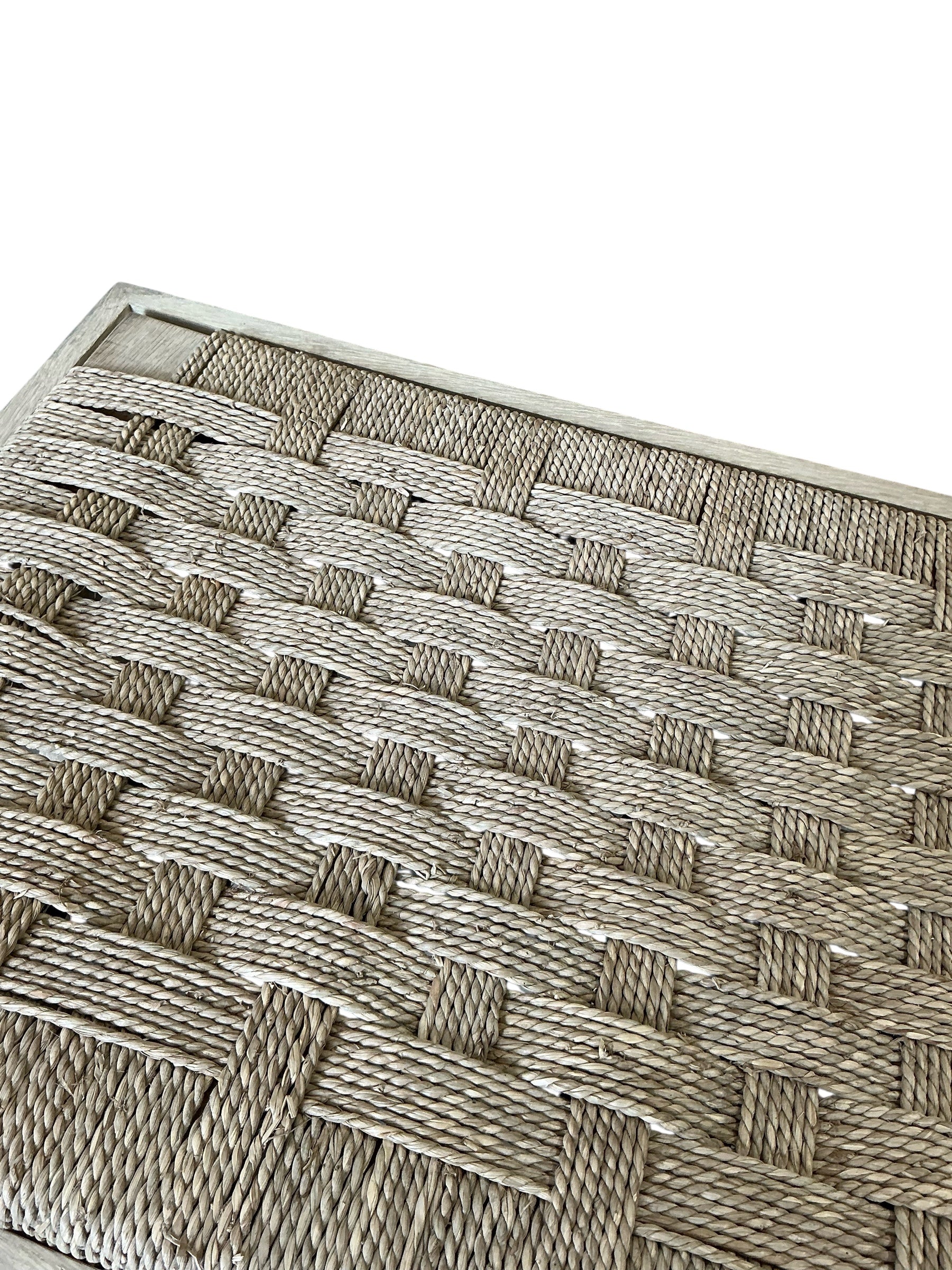 Lucca Studio Sadie Oak Woven Bench