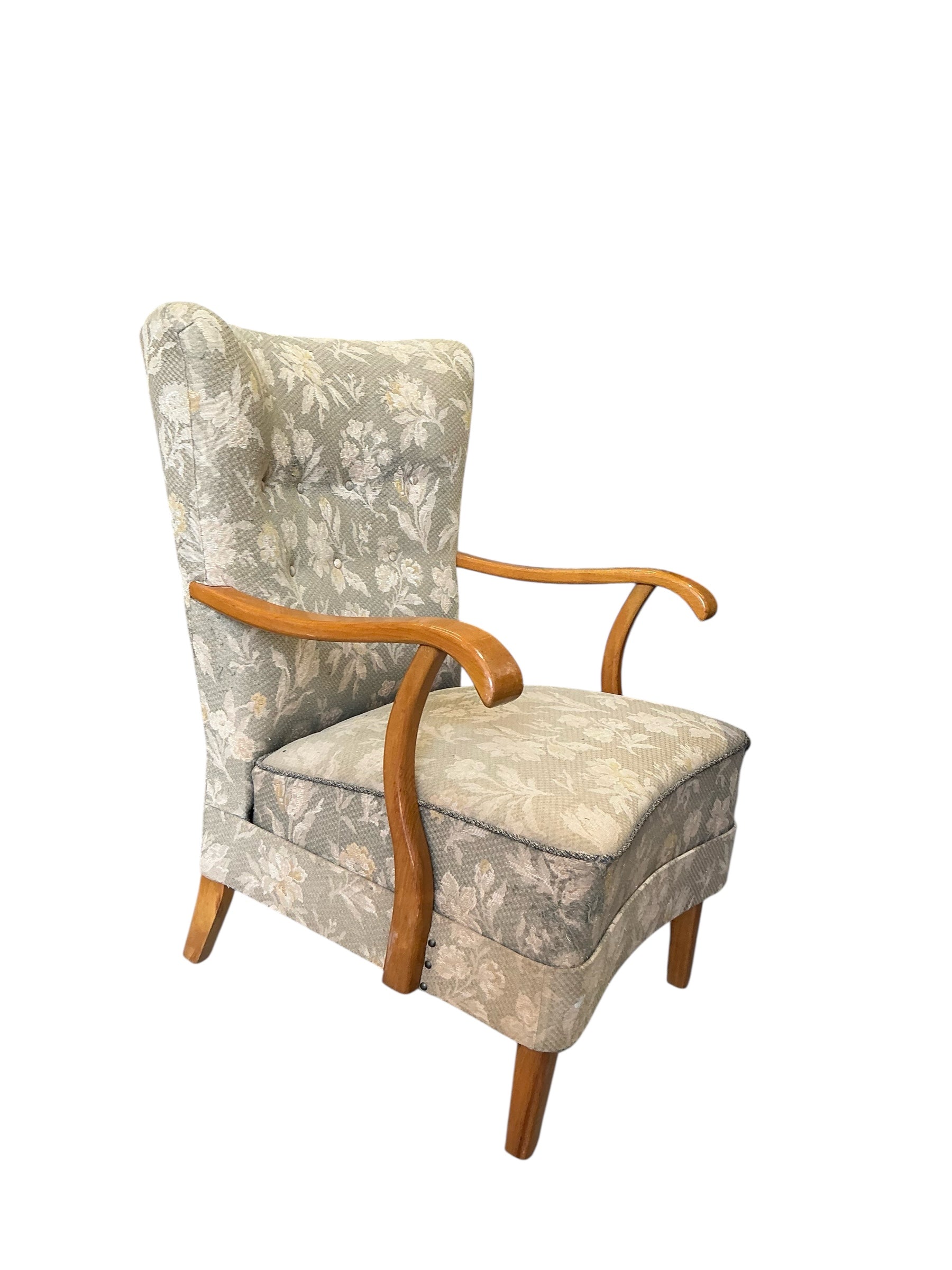 Pair of 1930's Danish Arm Chairs