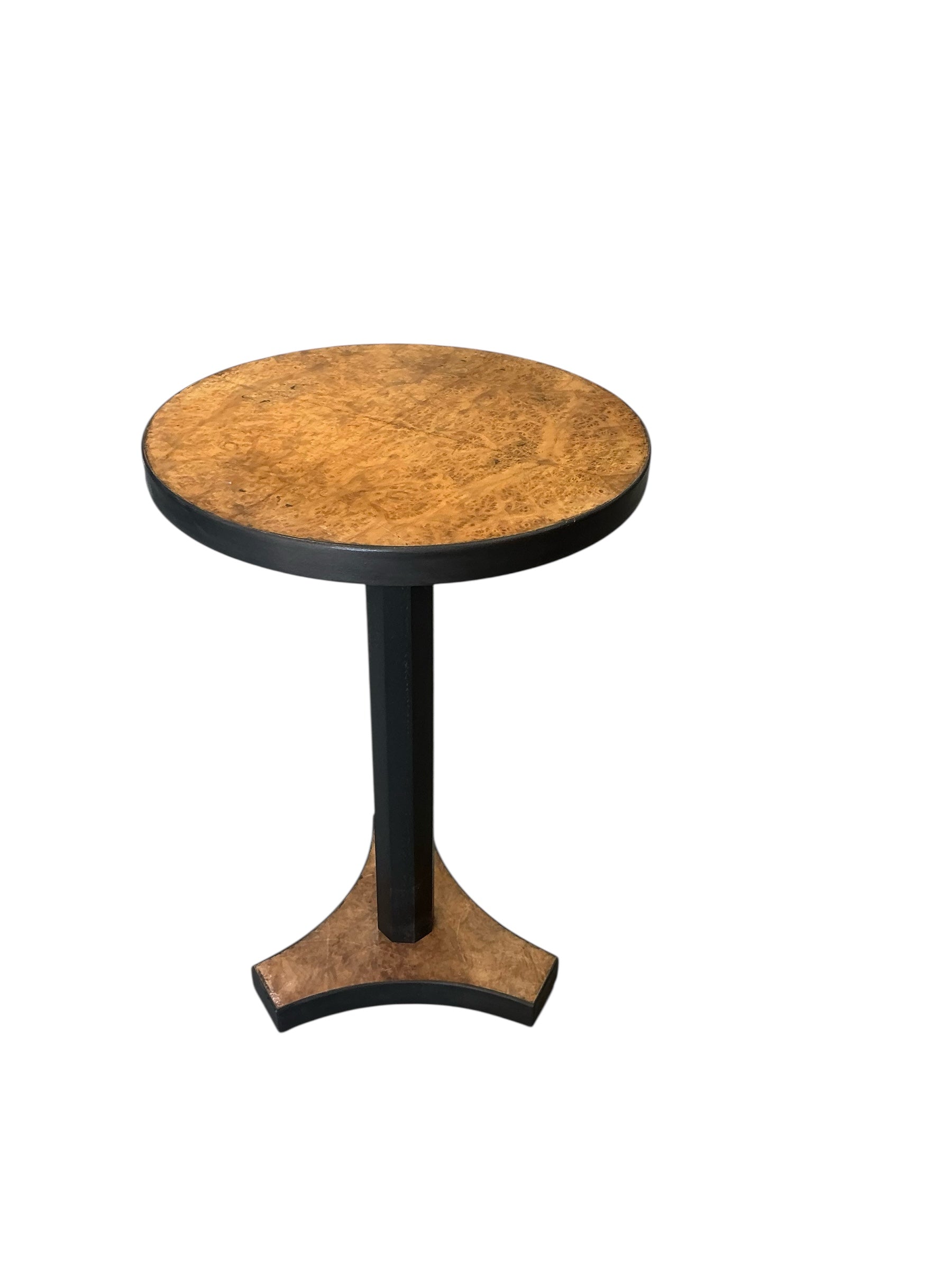 Limited Edition Burlwood Side Table