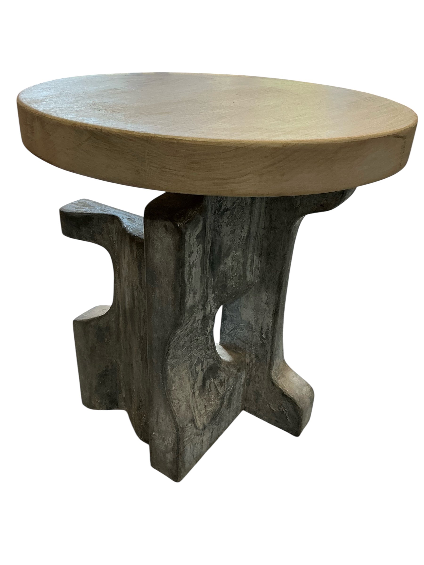 Limited Edition Modernist Oak Side Table