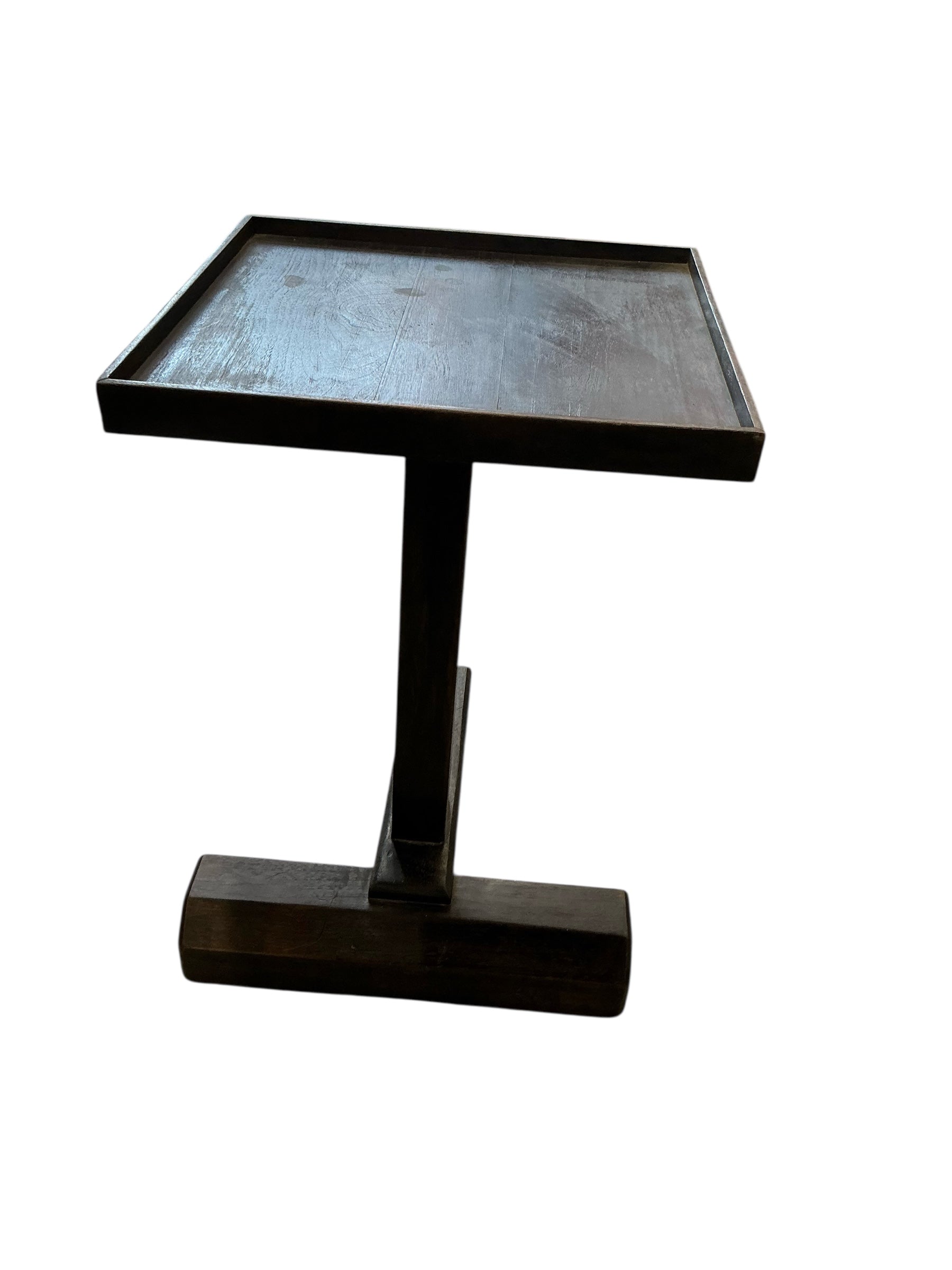 Lucca Studio Rhodes Walnut Side Table