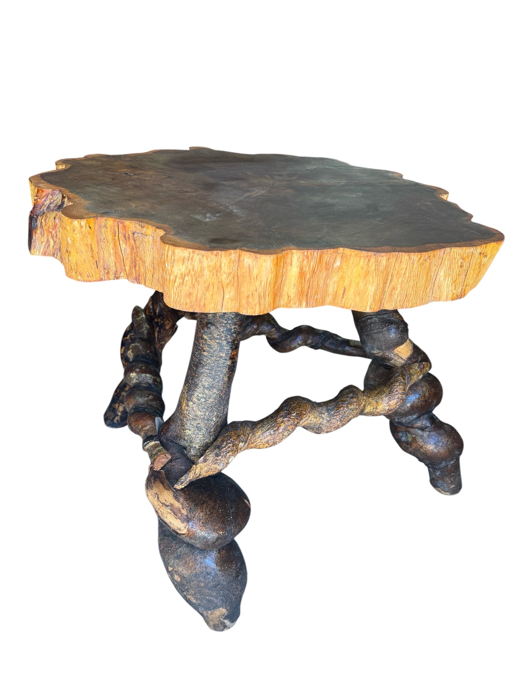 French Root Side Table