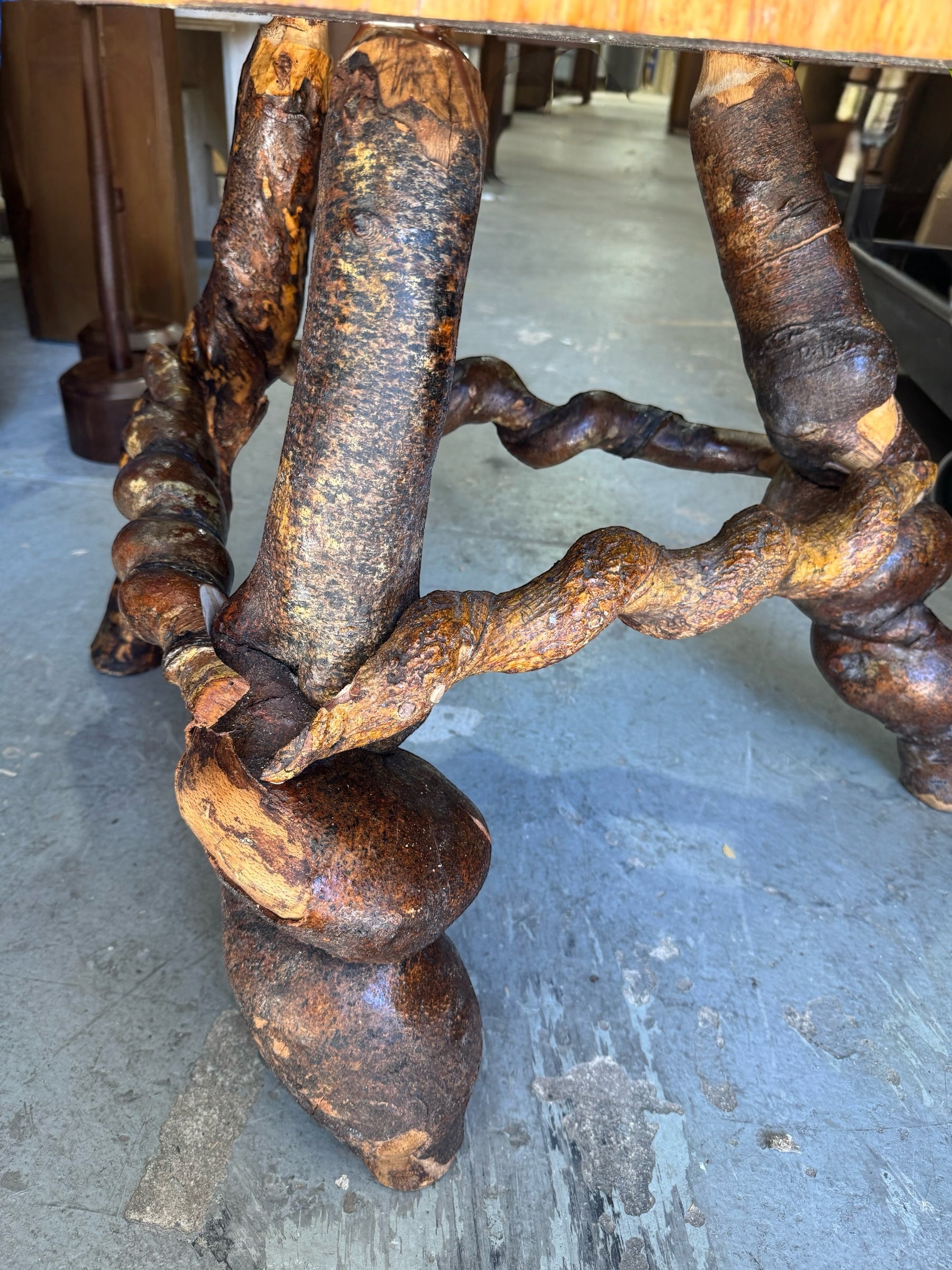 French Root Side Table