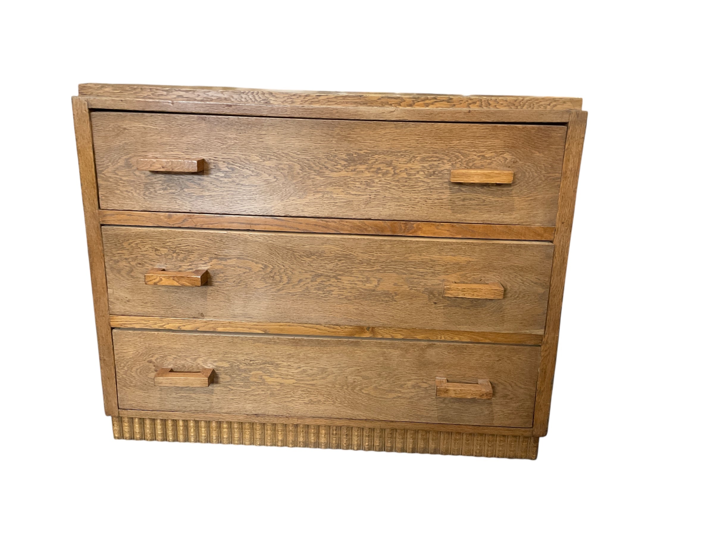 French Cerused Oak Commode