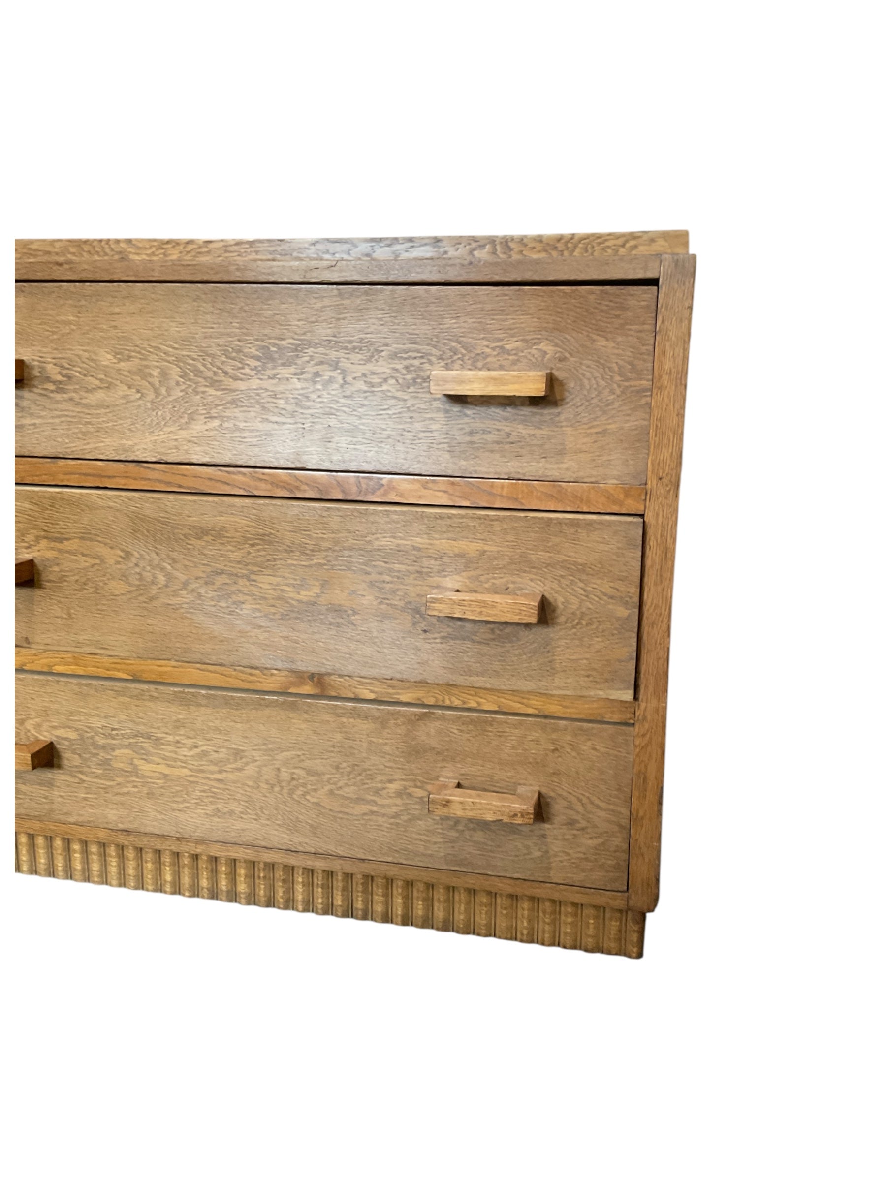 French Cerused Oak Commode
