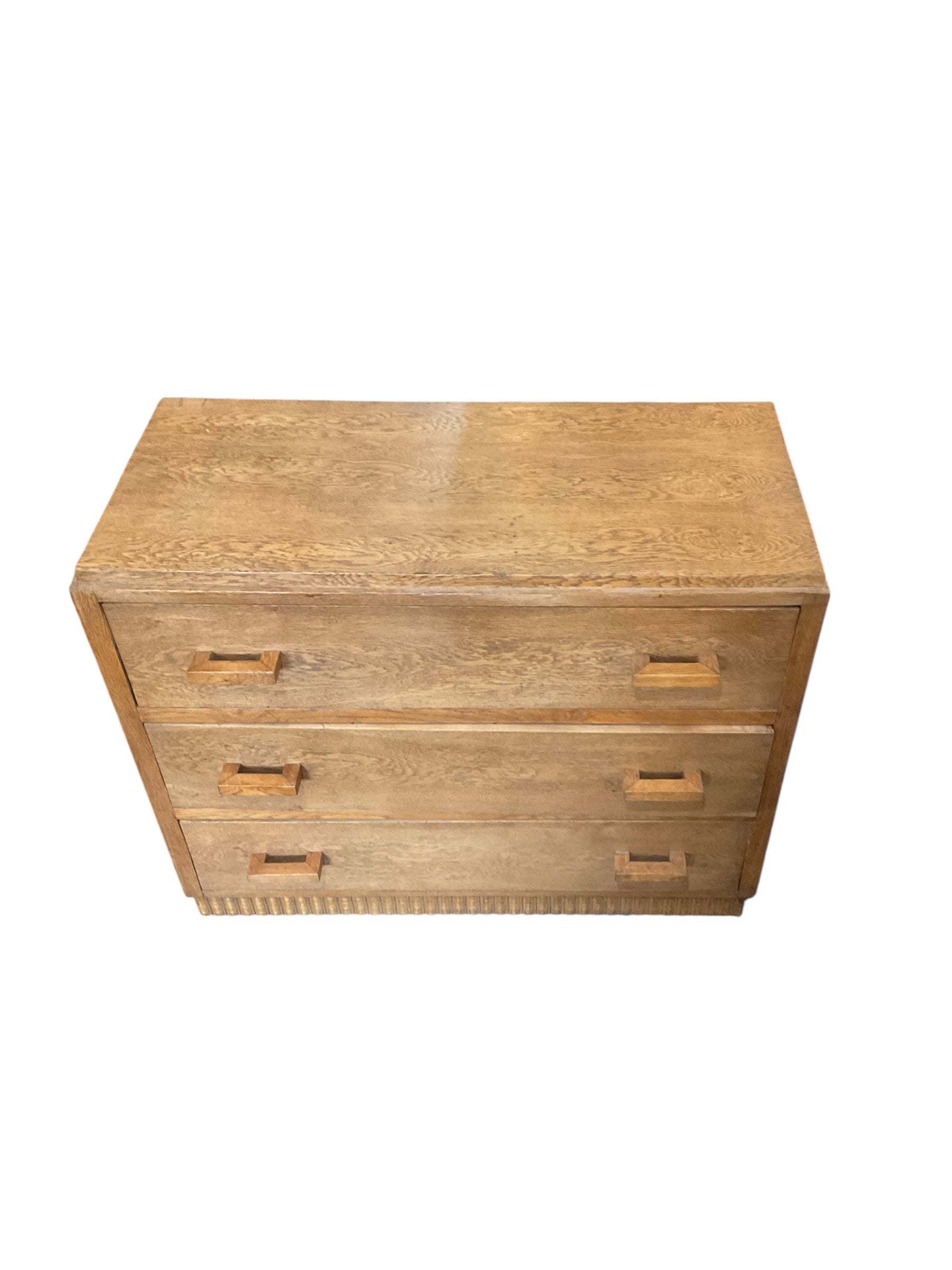 French Cerused Oak Commode