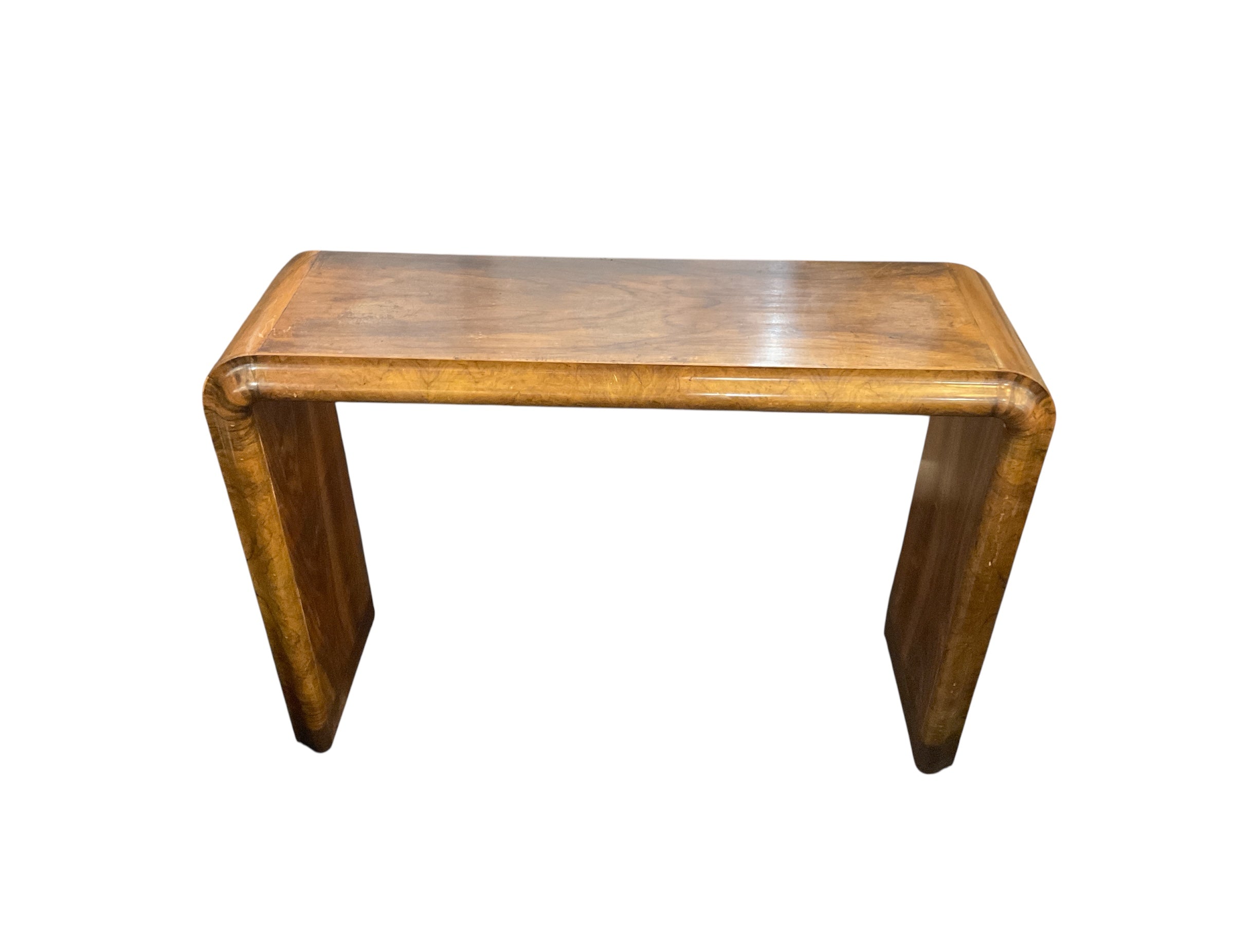 Limited Edition Burl Wood Console