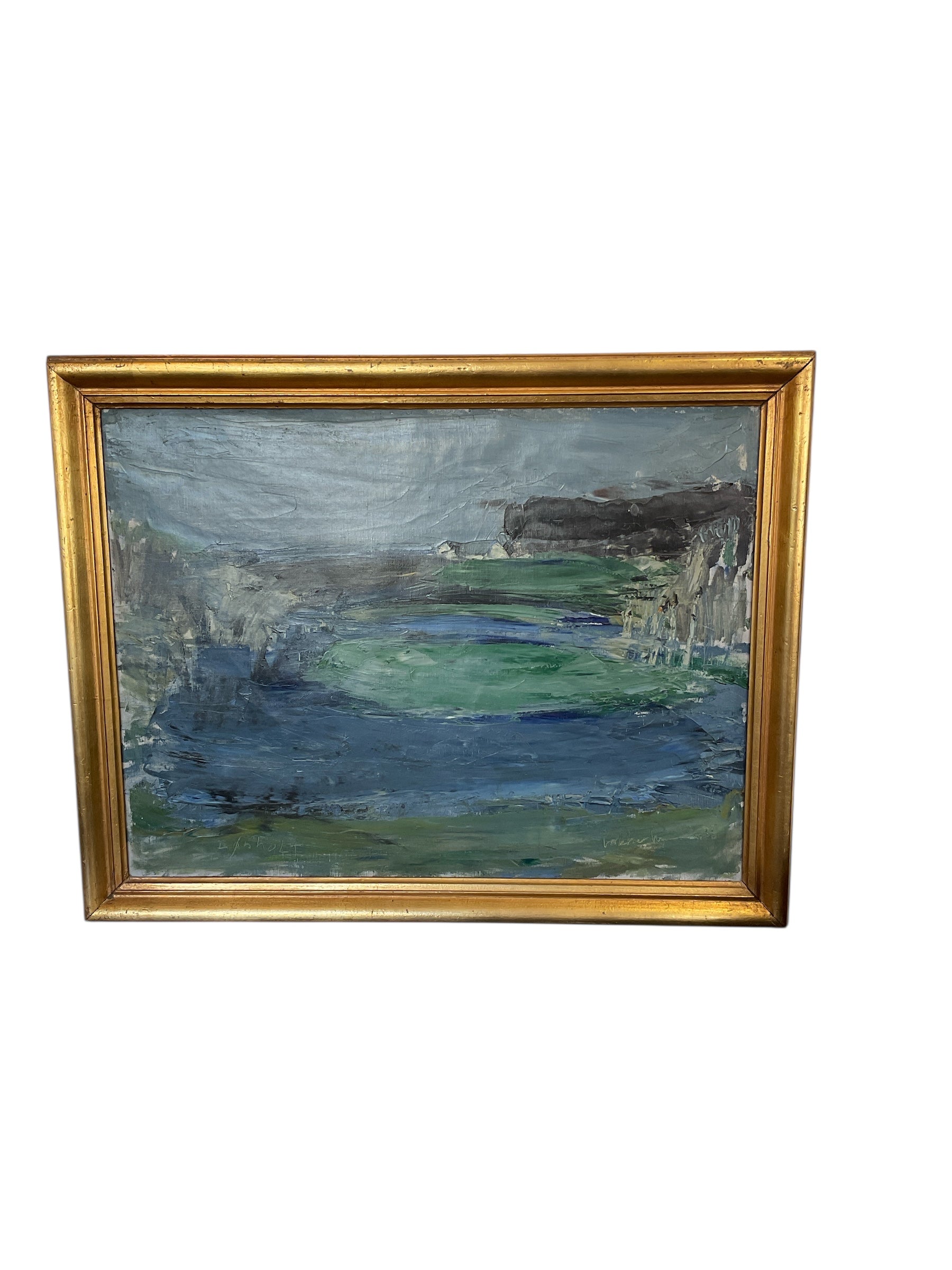 Signed Swedish Oil Painting, Landscape, dated 1935