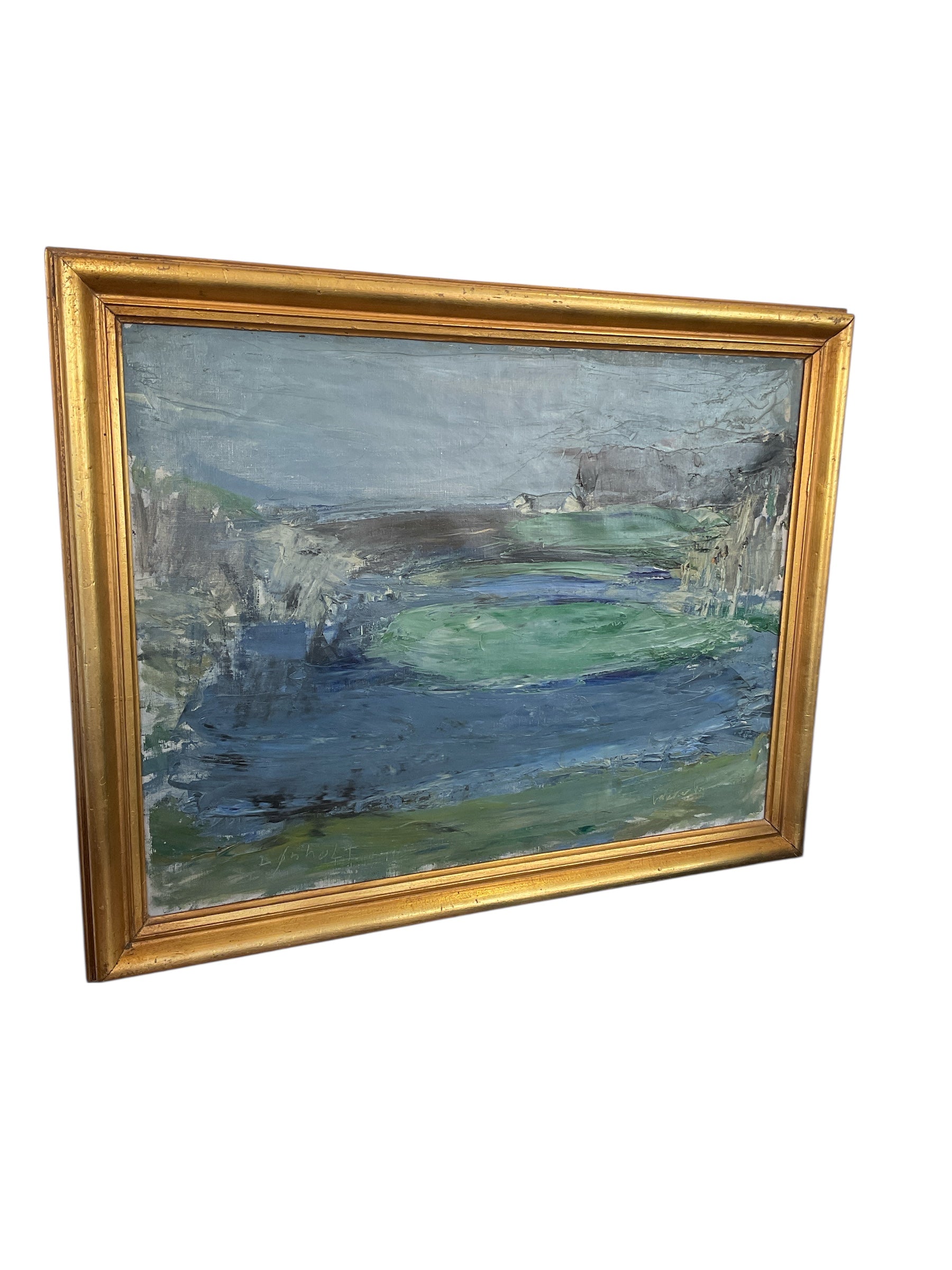 Signed Swedish Oil Painting, Landscape, dated 1935