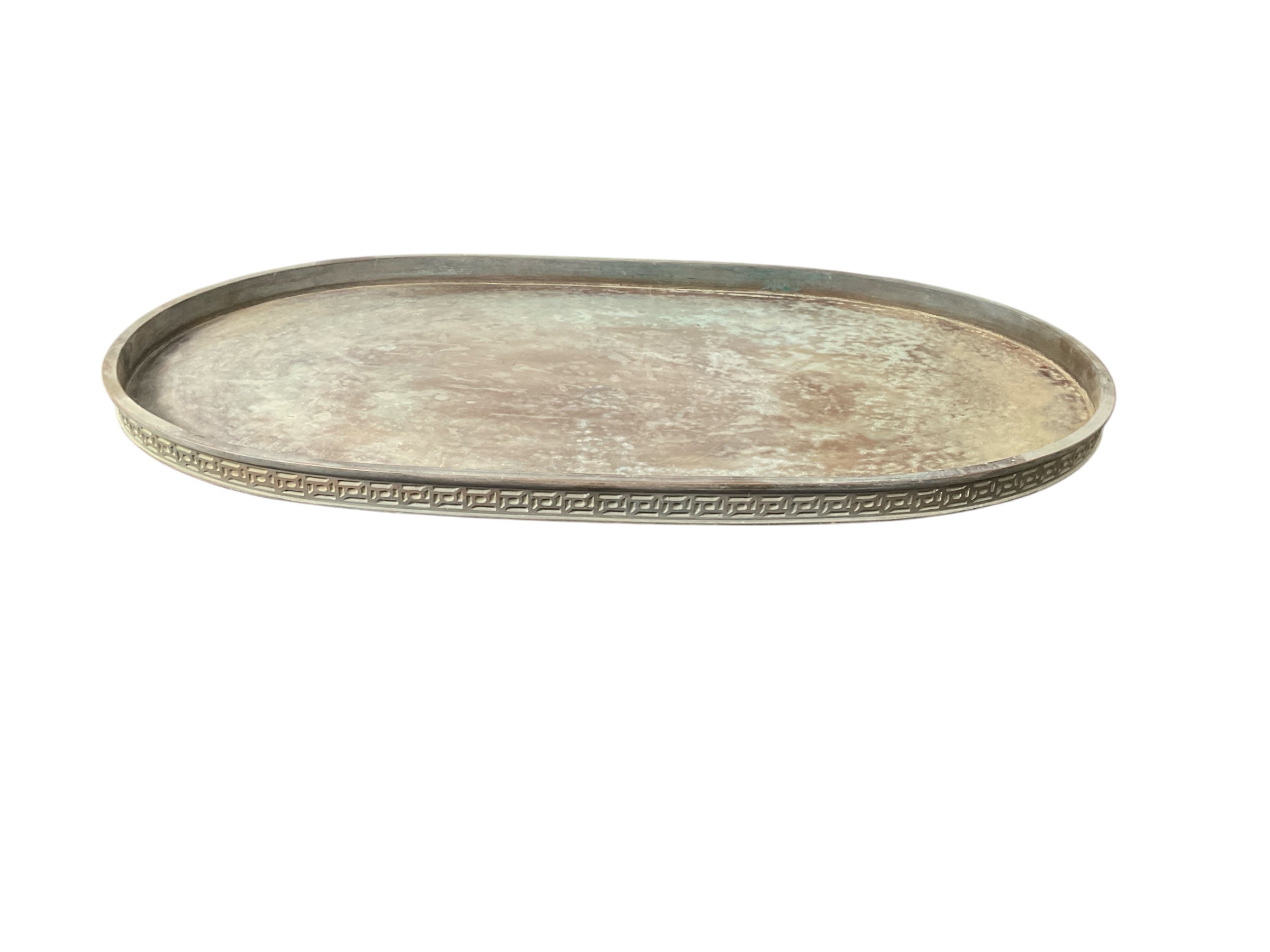 Japanese 19th century bronze tray
