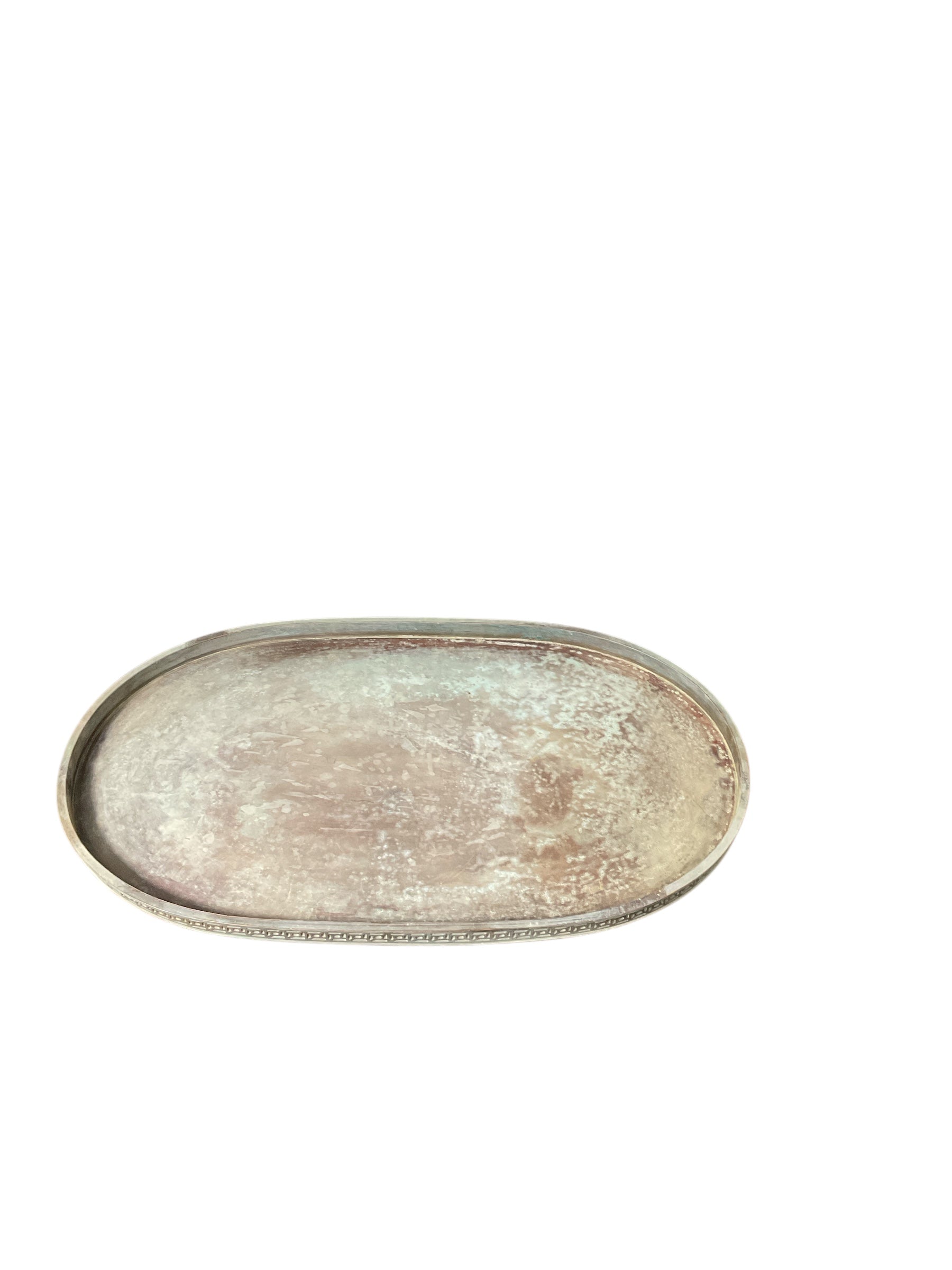 Japanese 19th century bronze tray