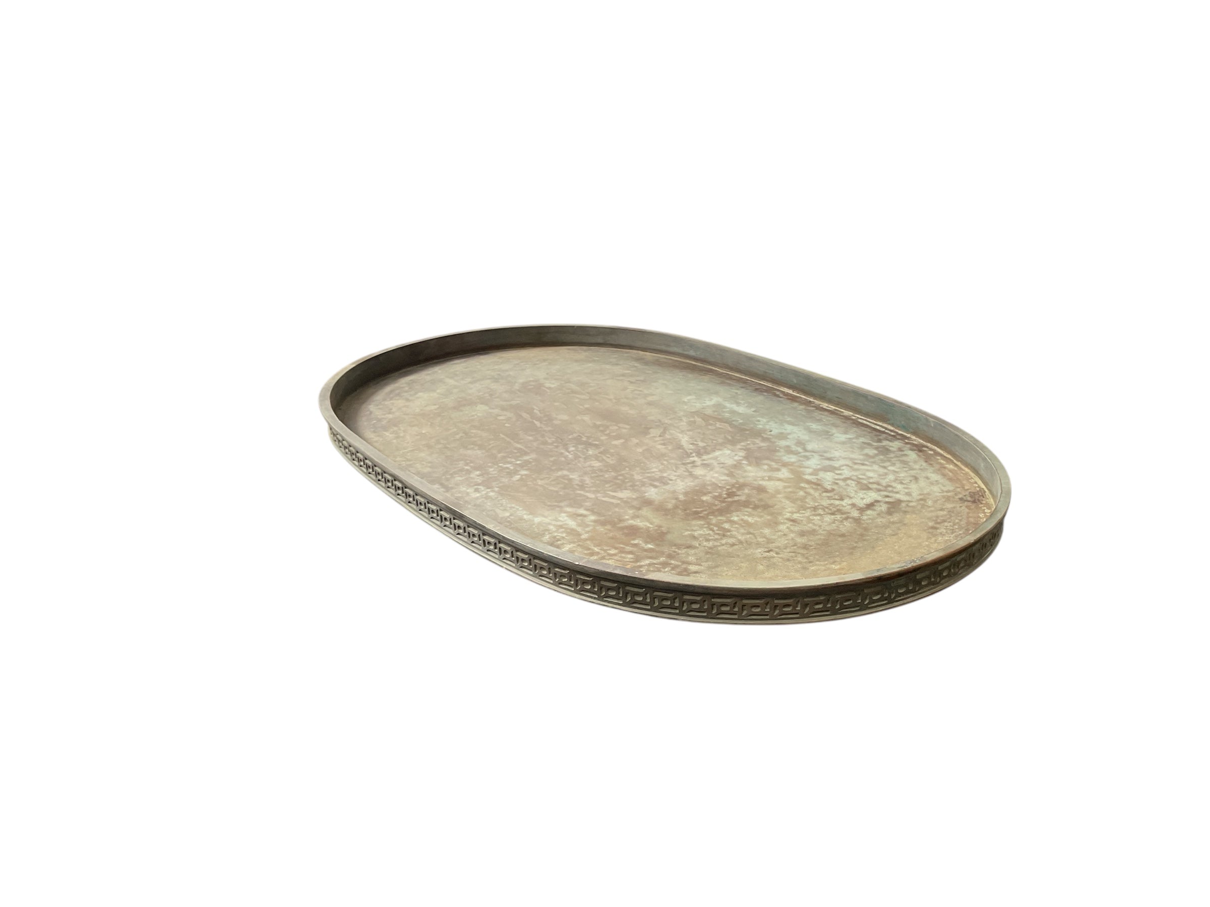 Japanese 19th century bronze tray