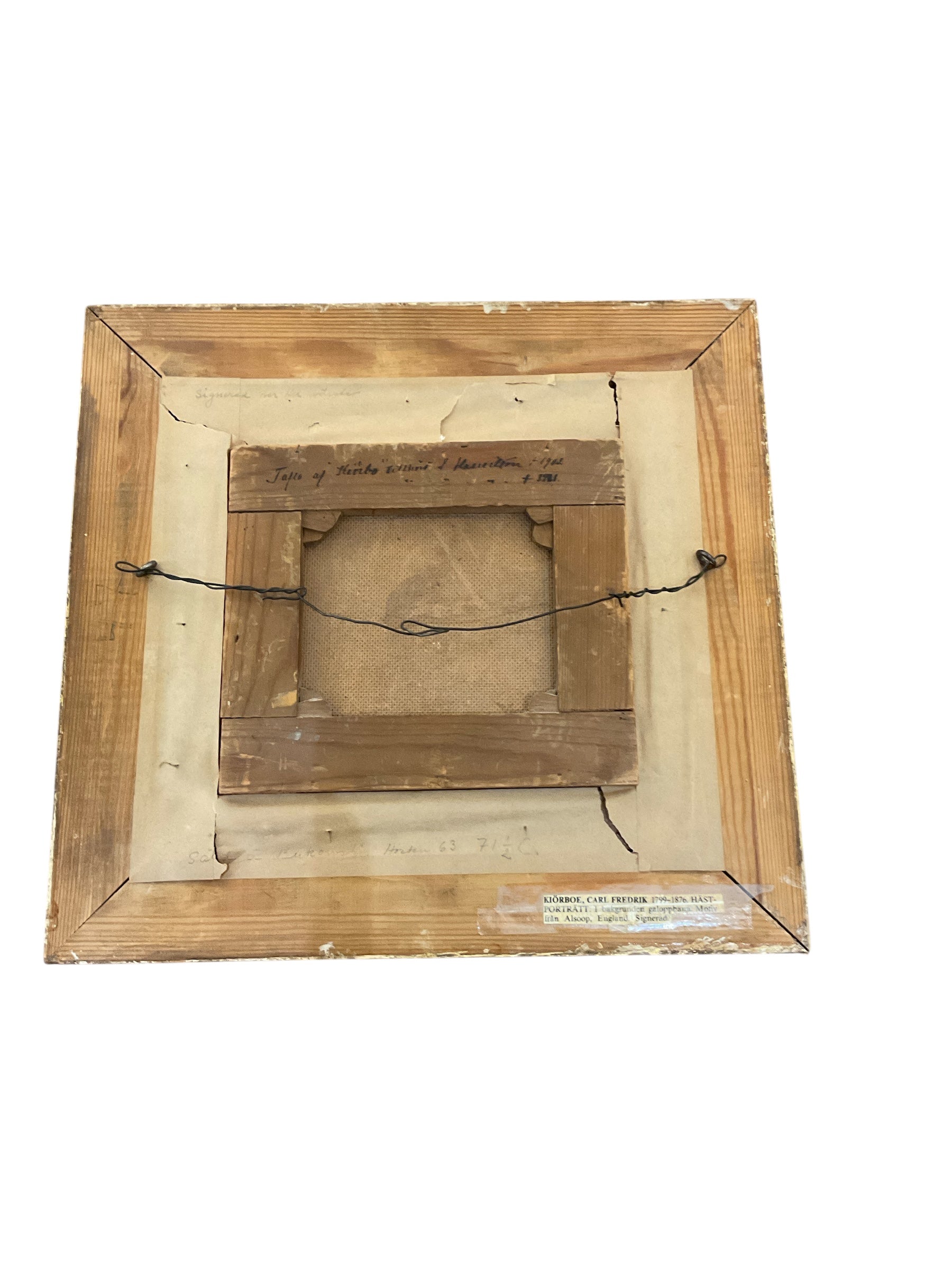 19th Century English Painting of Horse