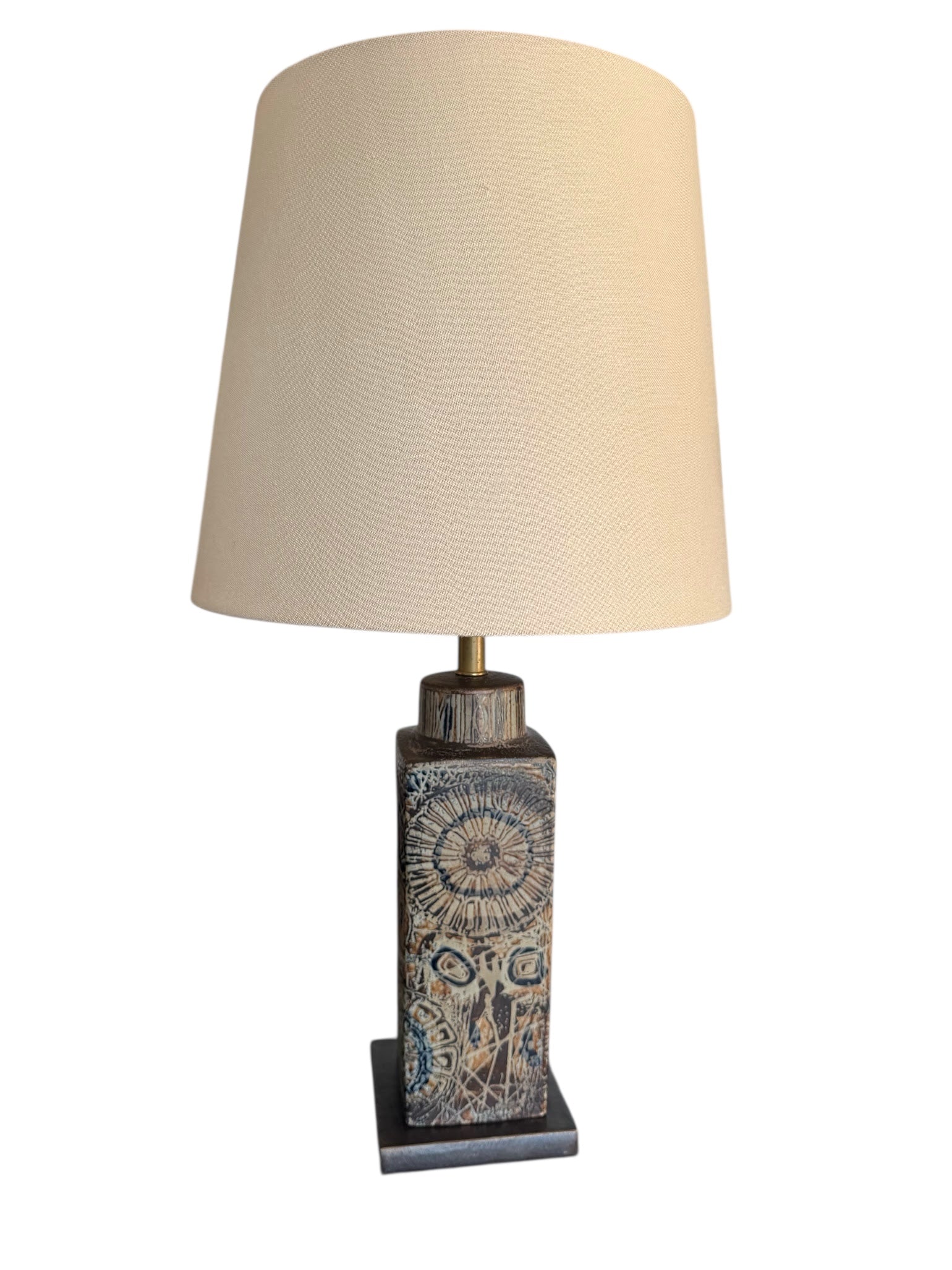 Vintage Danish Ceramic Table Lamp