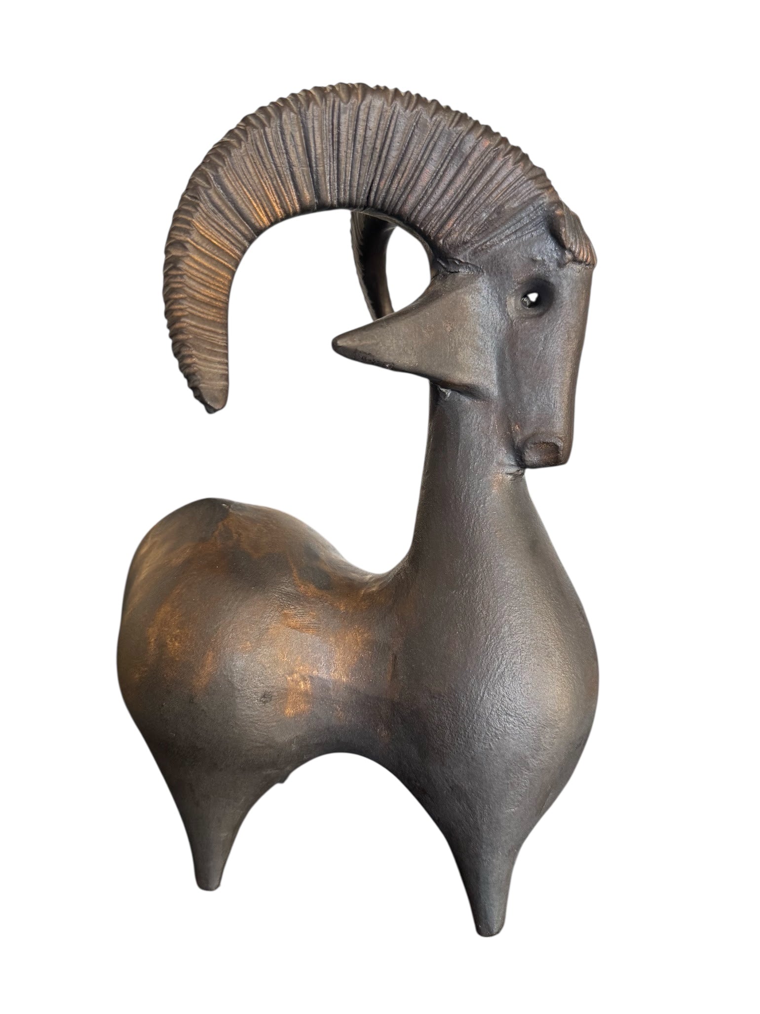 Dominque Pouchain Ceramic Goat Sculpture
