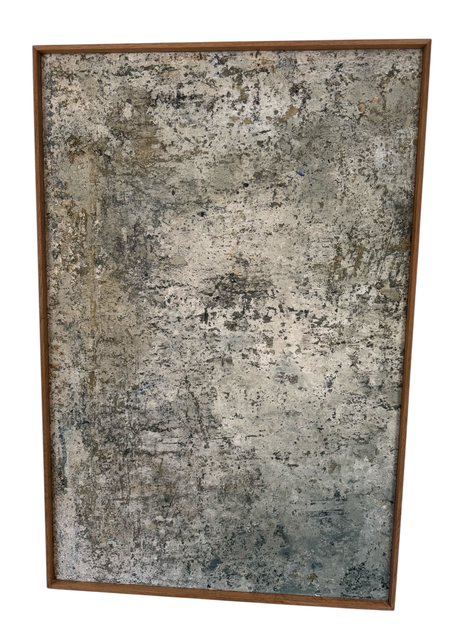 Listed Artist, Stephen Keeney Abstract Mixed Media Painting