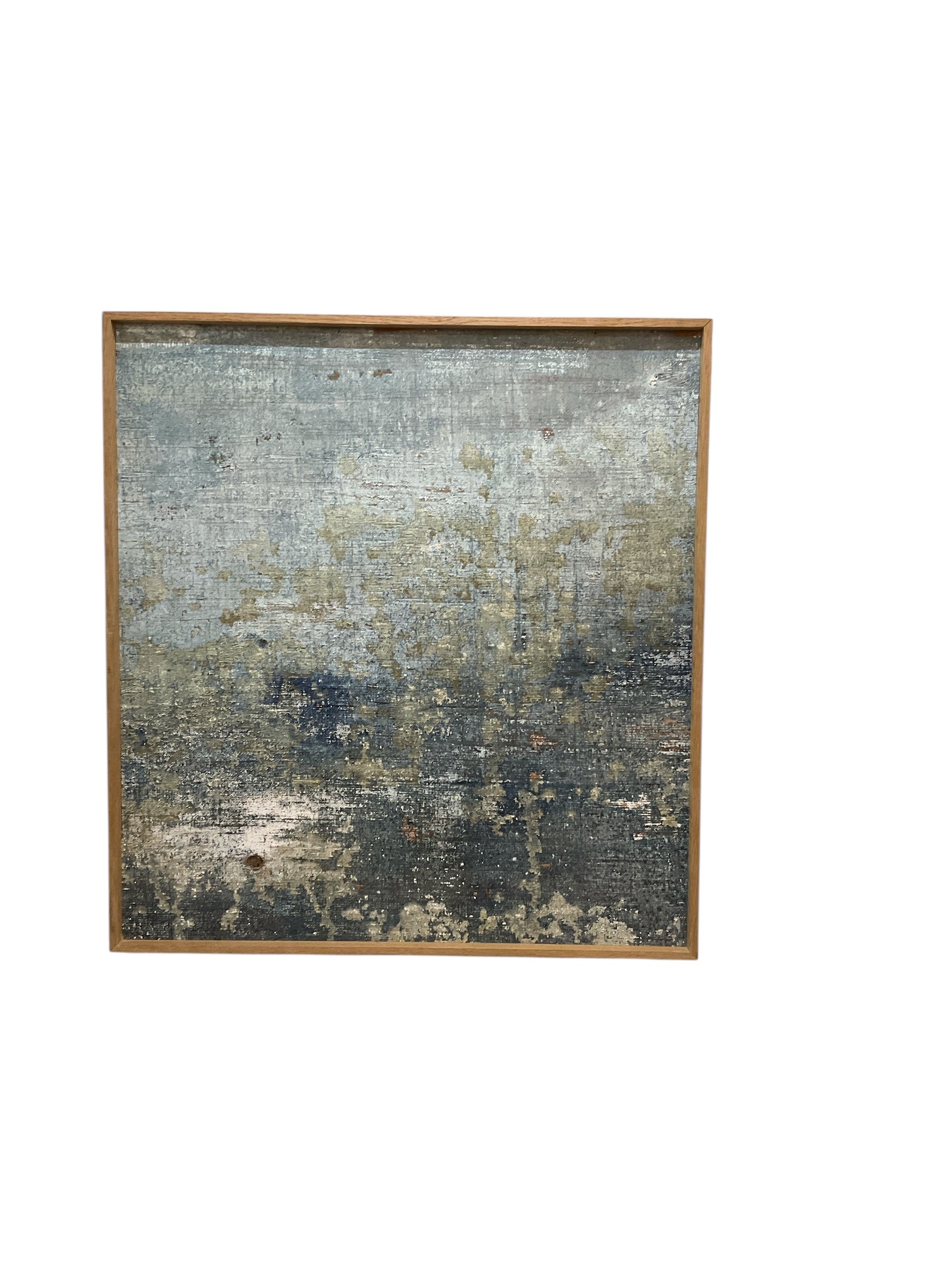 Listed Artist, Stephen Keeney Abstract Mixed Media Painting
