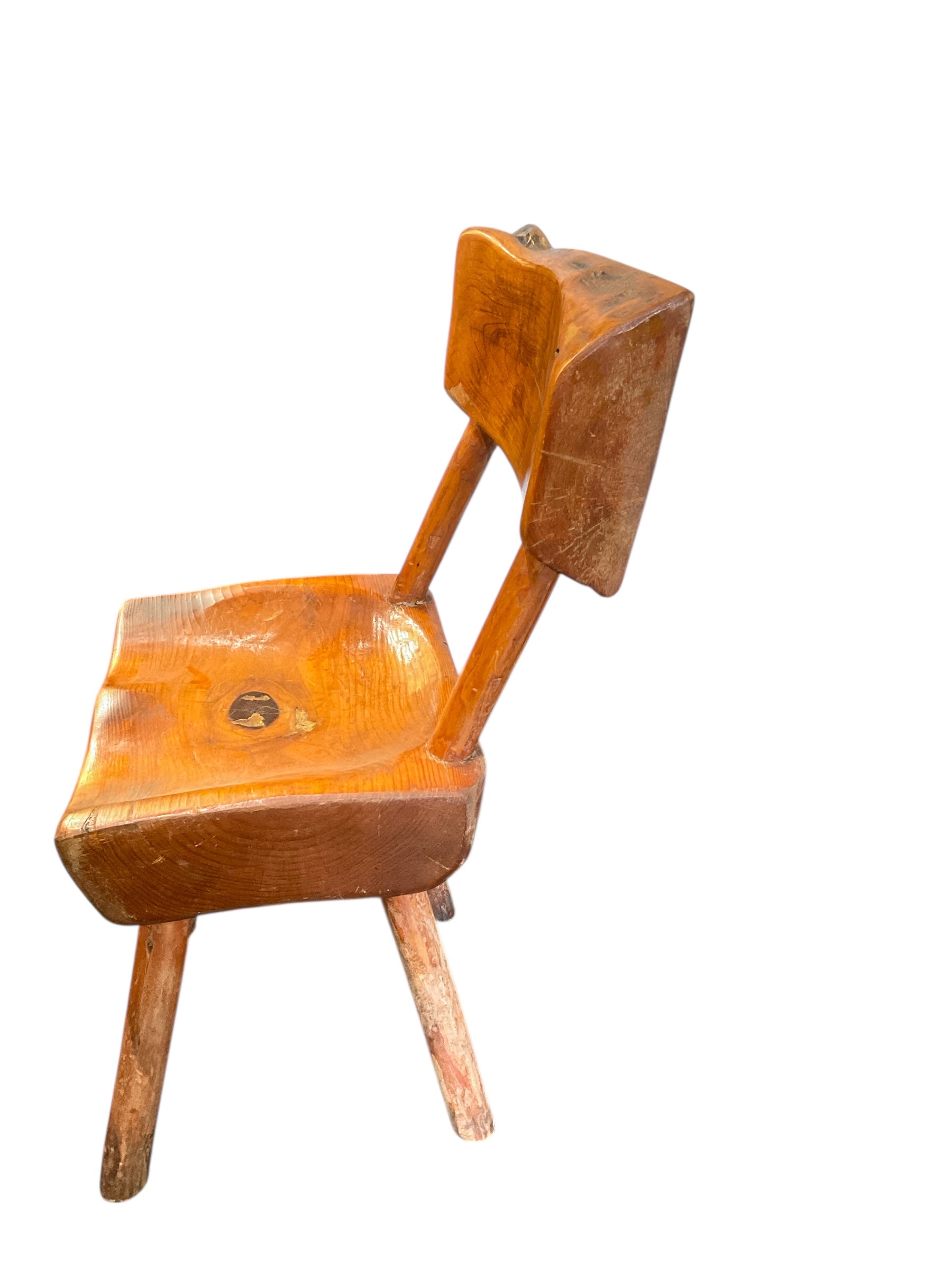 Primitive Handmade French Side Chair