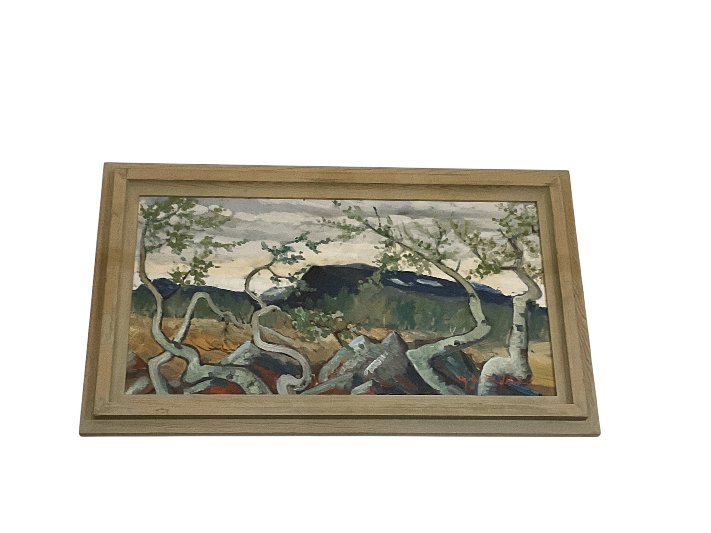 Vintage Danish Landscape Painting