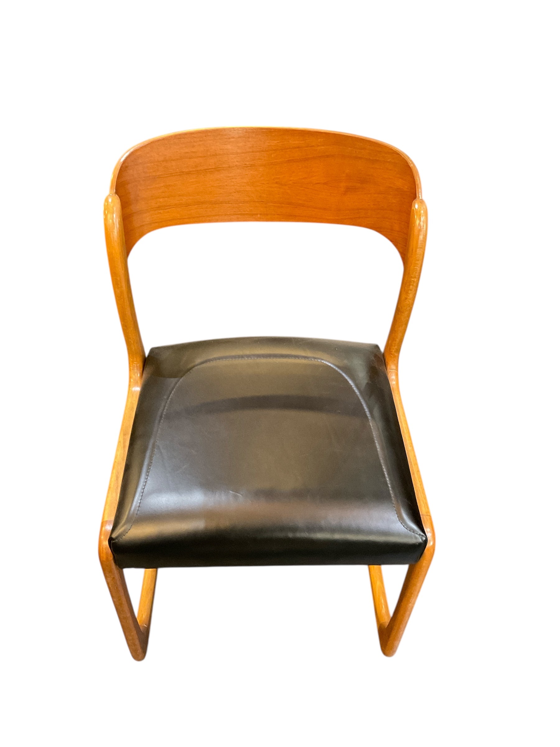 【週末限定価格】フランスアンティーク　BAUMANN　レストラン　ウッドチェア Set of (6) Baumann Dining Chairs