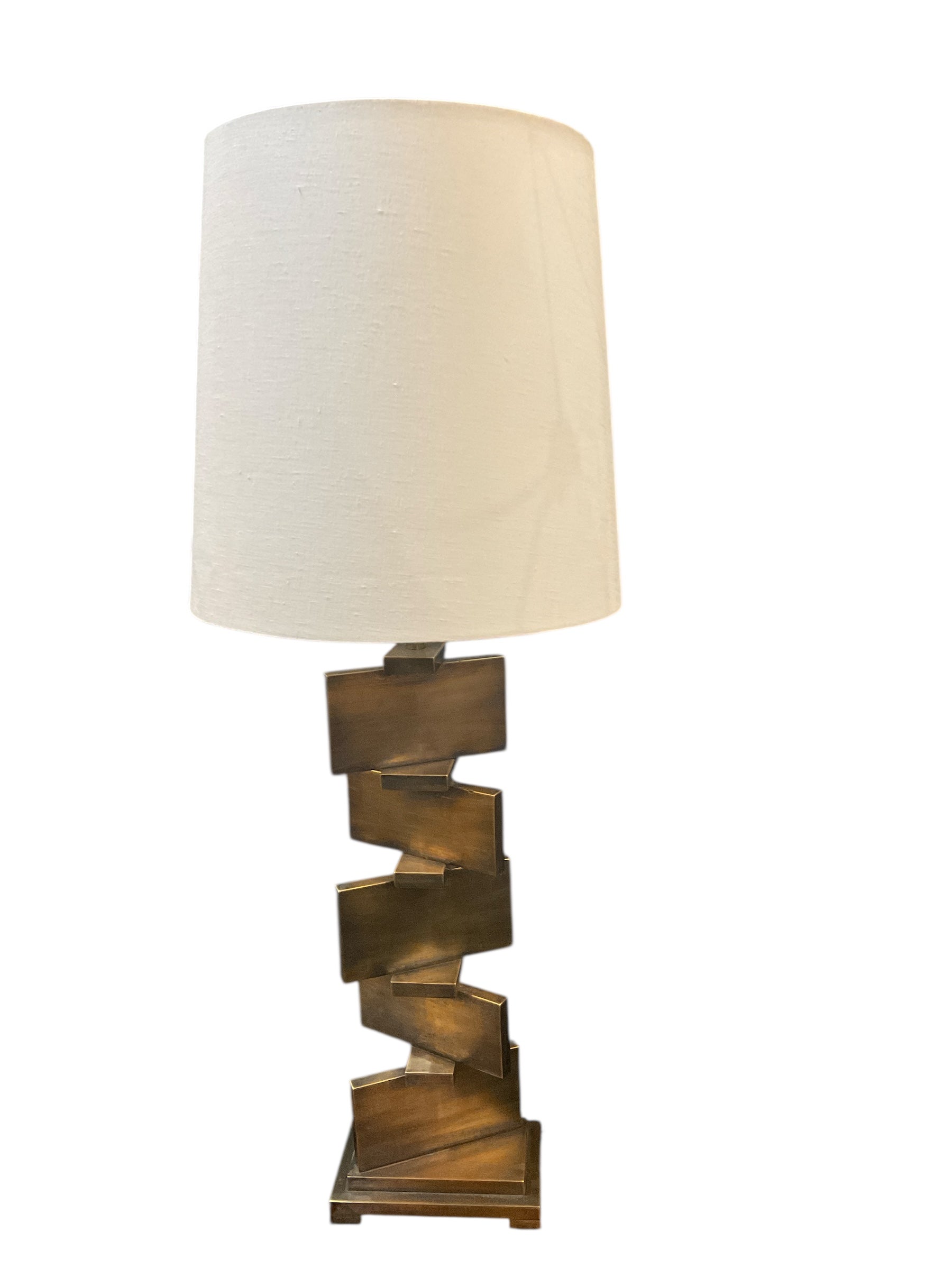 ￼ LUCCA Studio Wyeth Solid Bronze Lamp