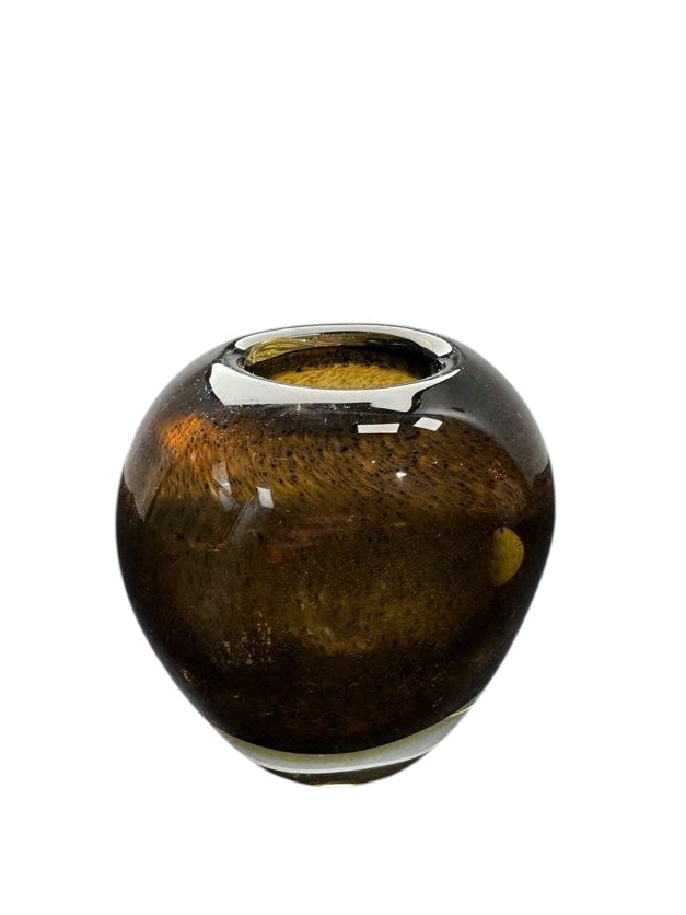 Vintage Swedish Blown Art Glass Vase