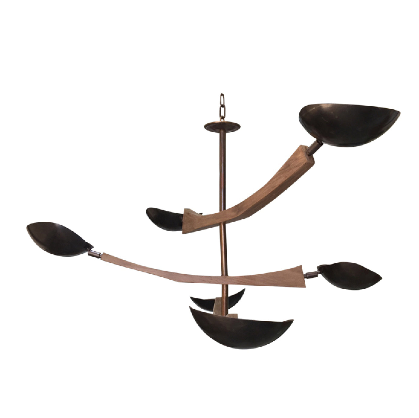 Lucca Studio Callum Walnut Chandelier