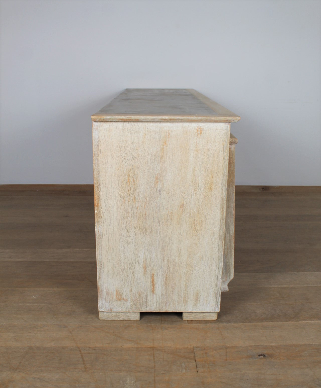 19th Century Oak Sideboard Cement Top and Doors