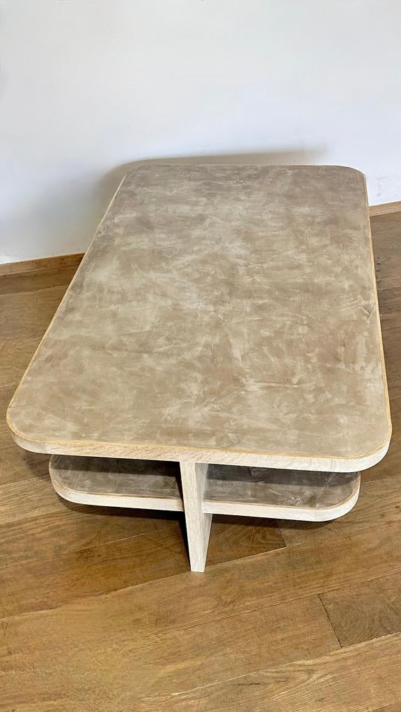 Lucca Studio Marcel Coffee Table  (Cement Top)