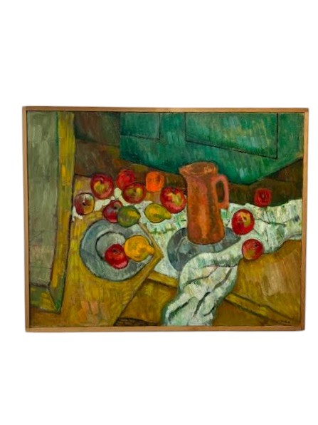 Vintage Danish Still Life by painter Johannes Carstensen