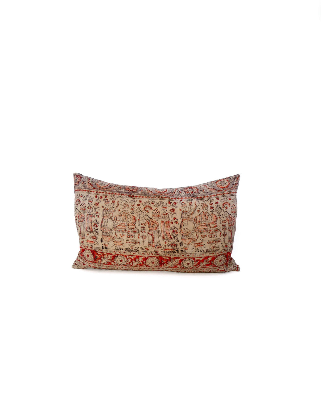 Antique Persian Textile Pillow