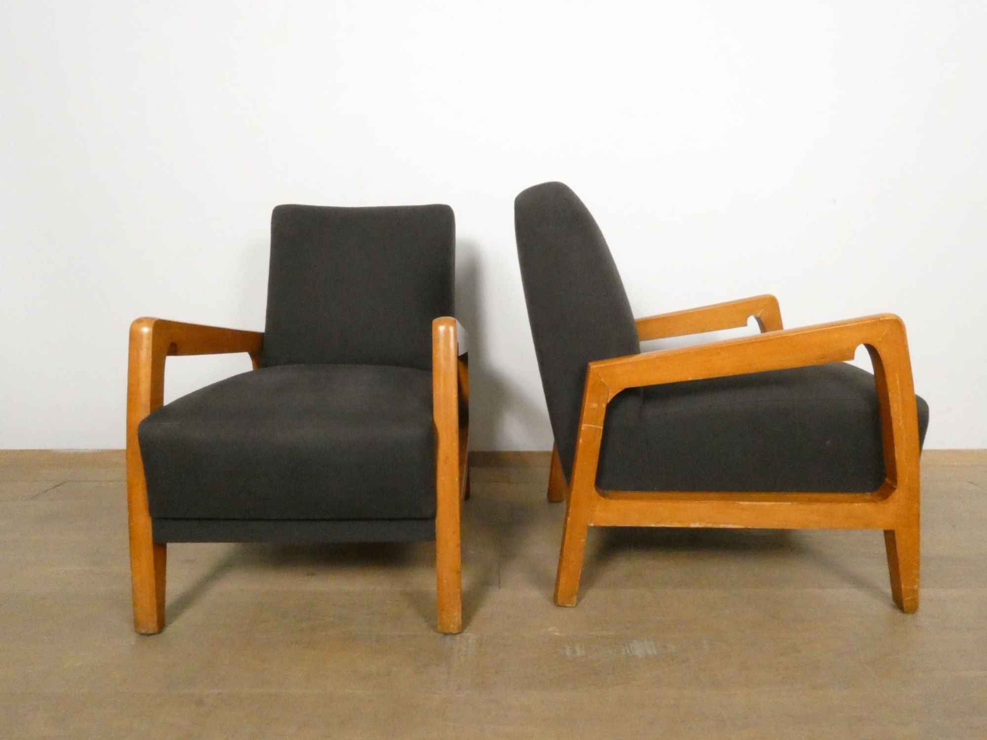 Pair of French 1940's Arm Chair