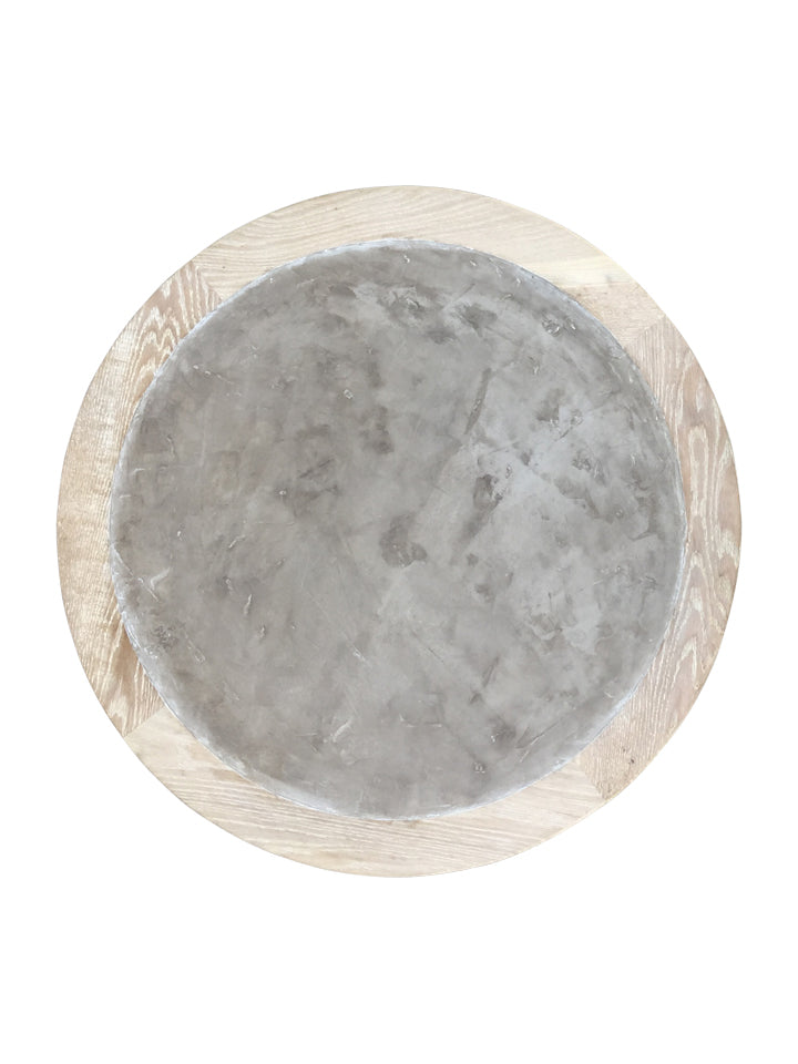 Lucca Studio Dider Round Coffee Table (Cement top)