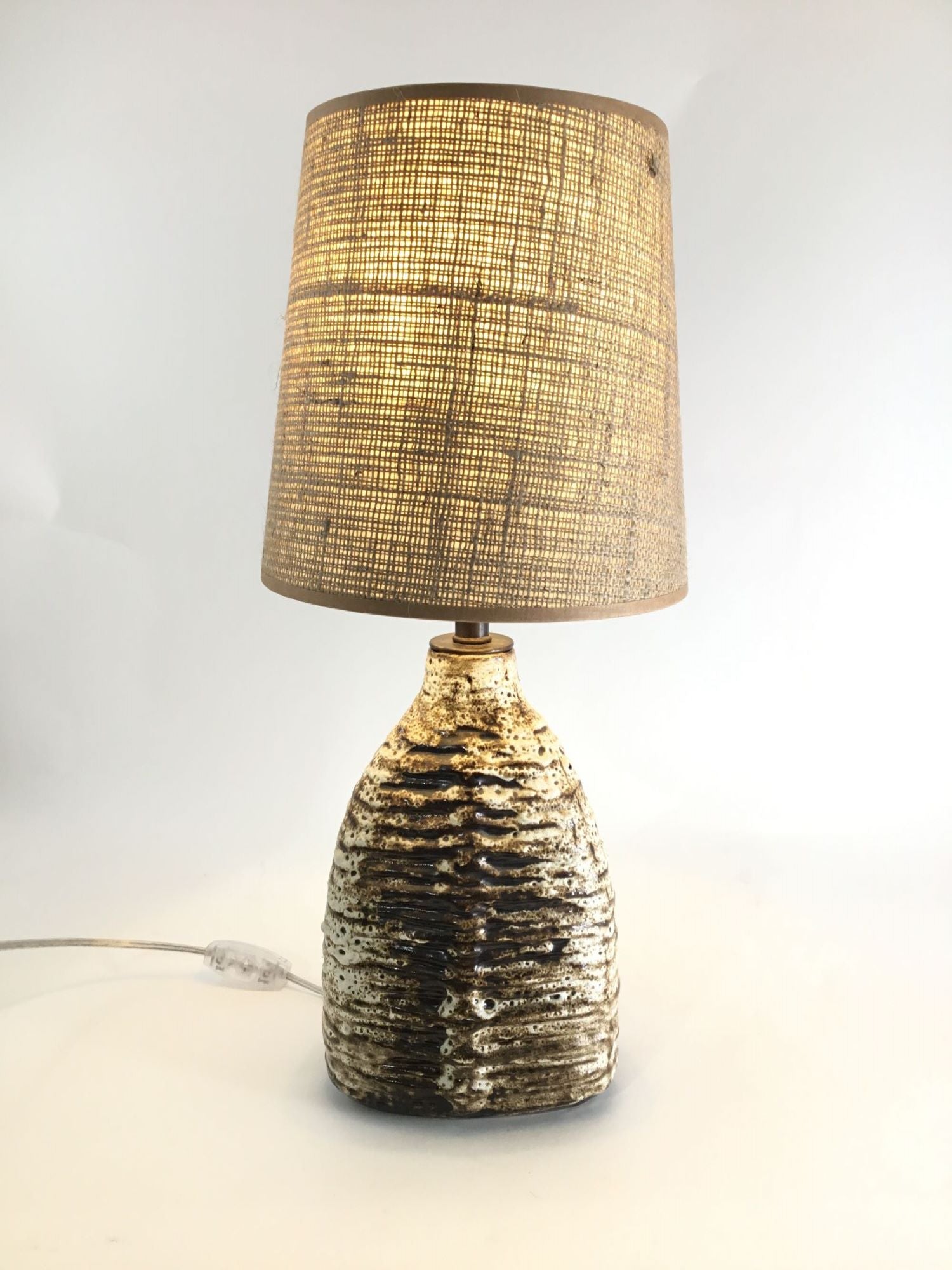 Danish Studio Pottery Lamp