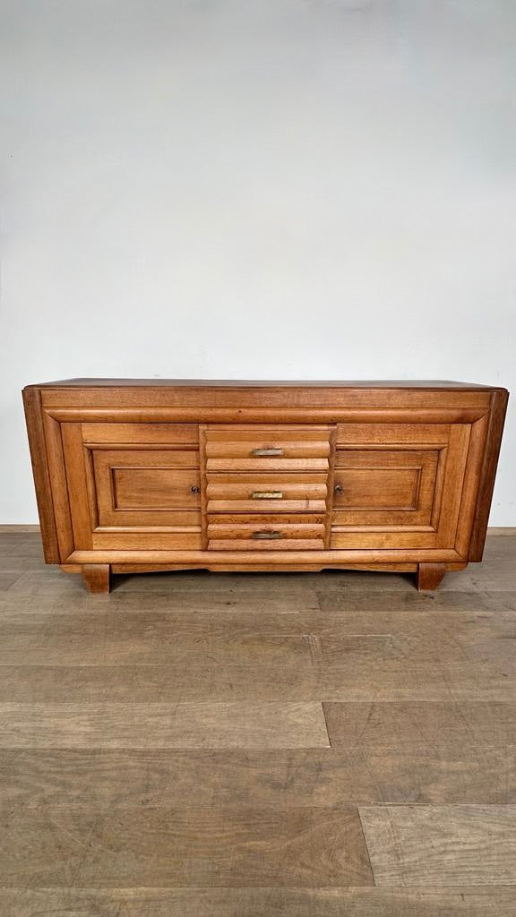 1930's French Oak Sideboard