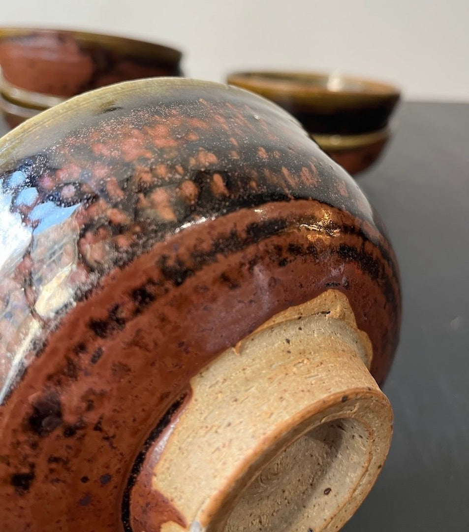 Set of (7) Handmade Studio Pottery Bowls